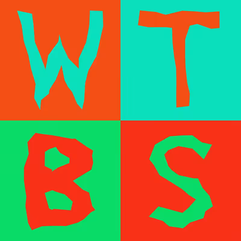 Waiting To Be Signed Logo with Wobbles #34