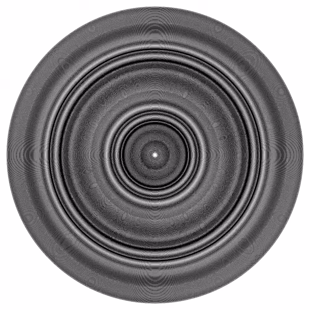 Moiré Circles 4