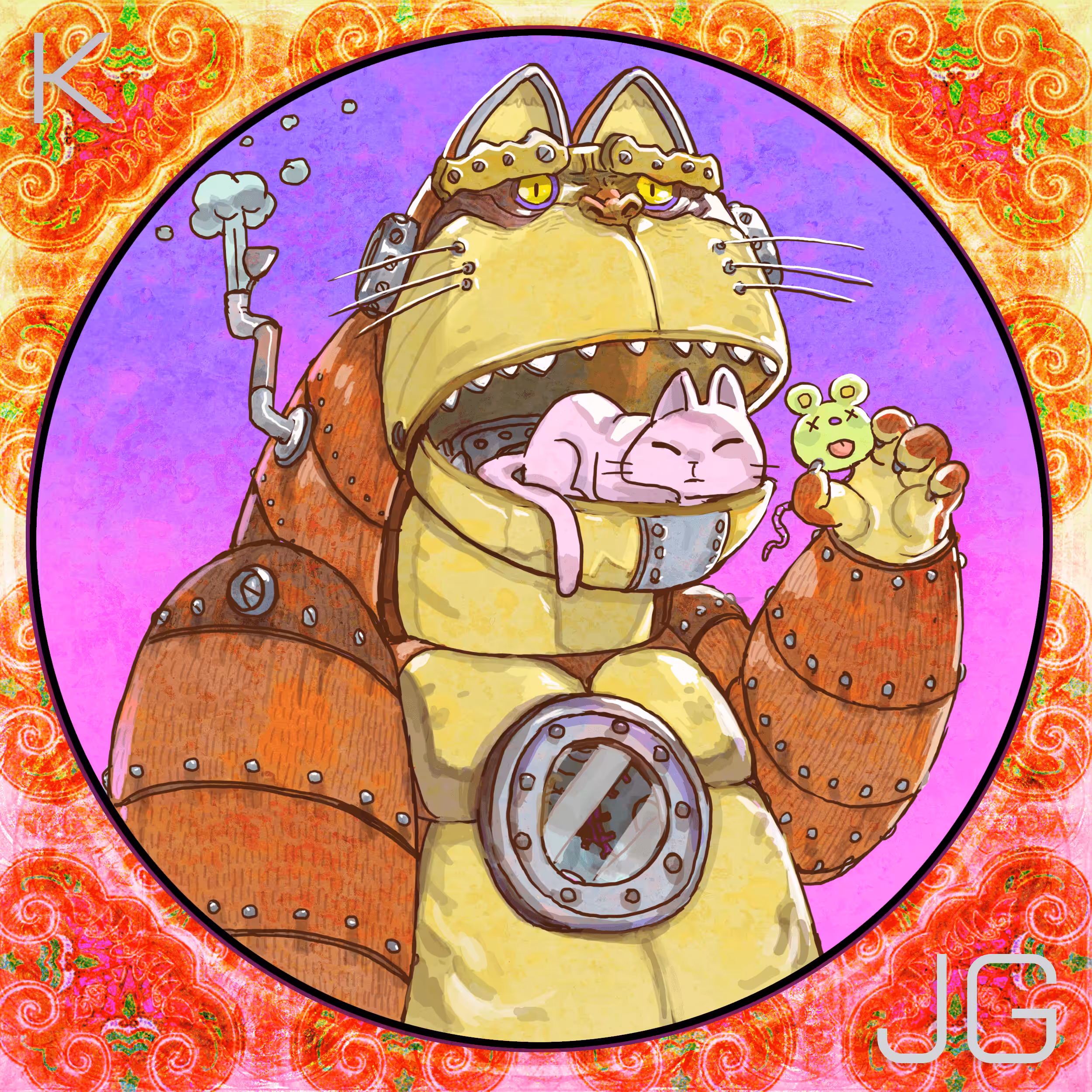 Kong Bot Coins No.44: Kitty Kong