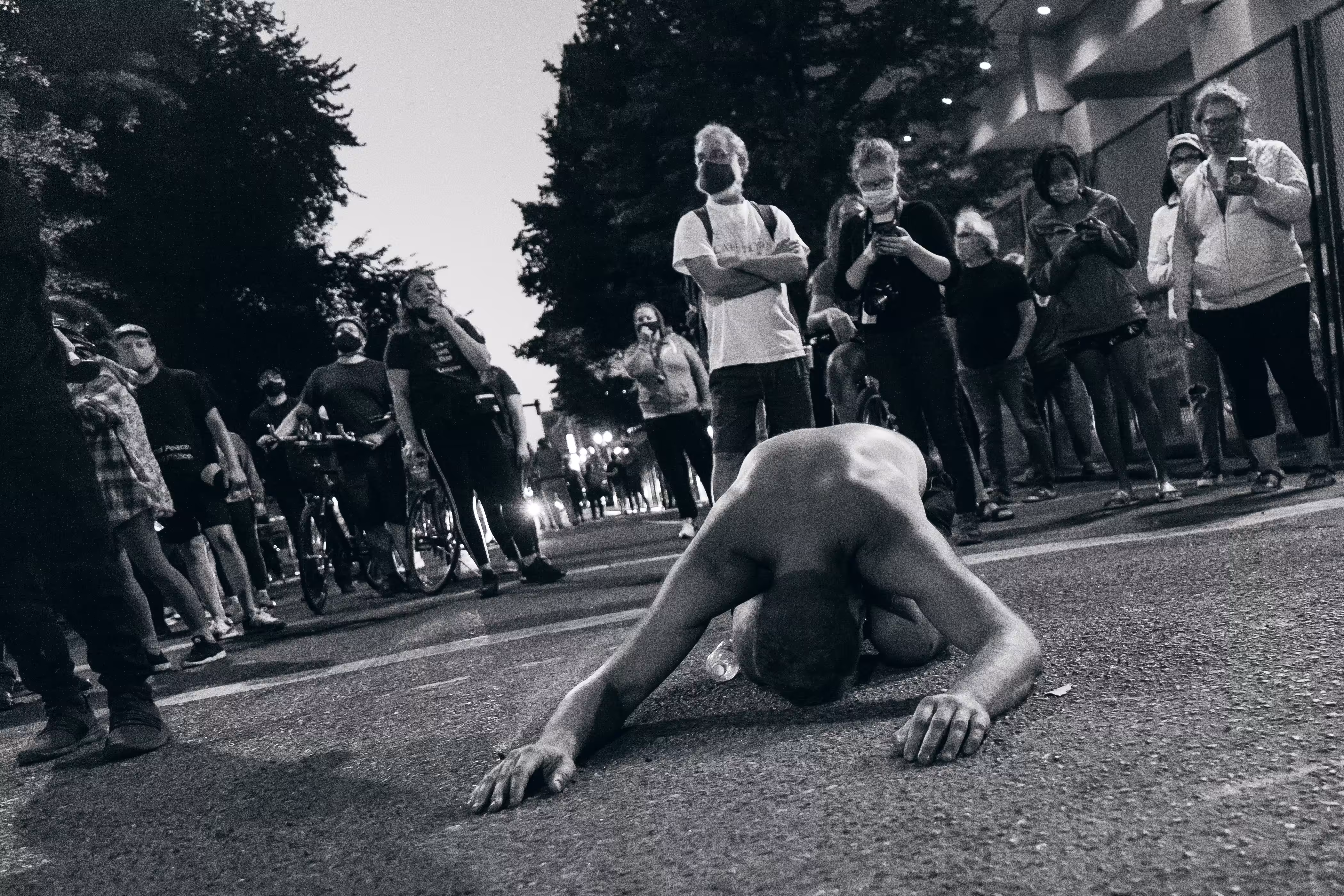Protesting in Portland