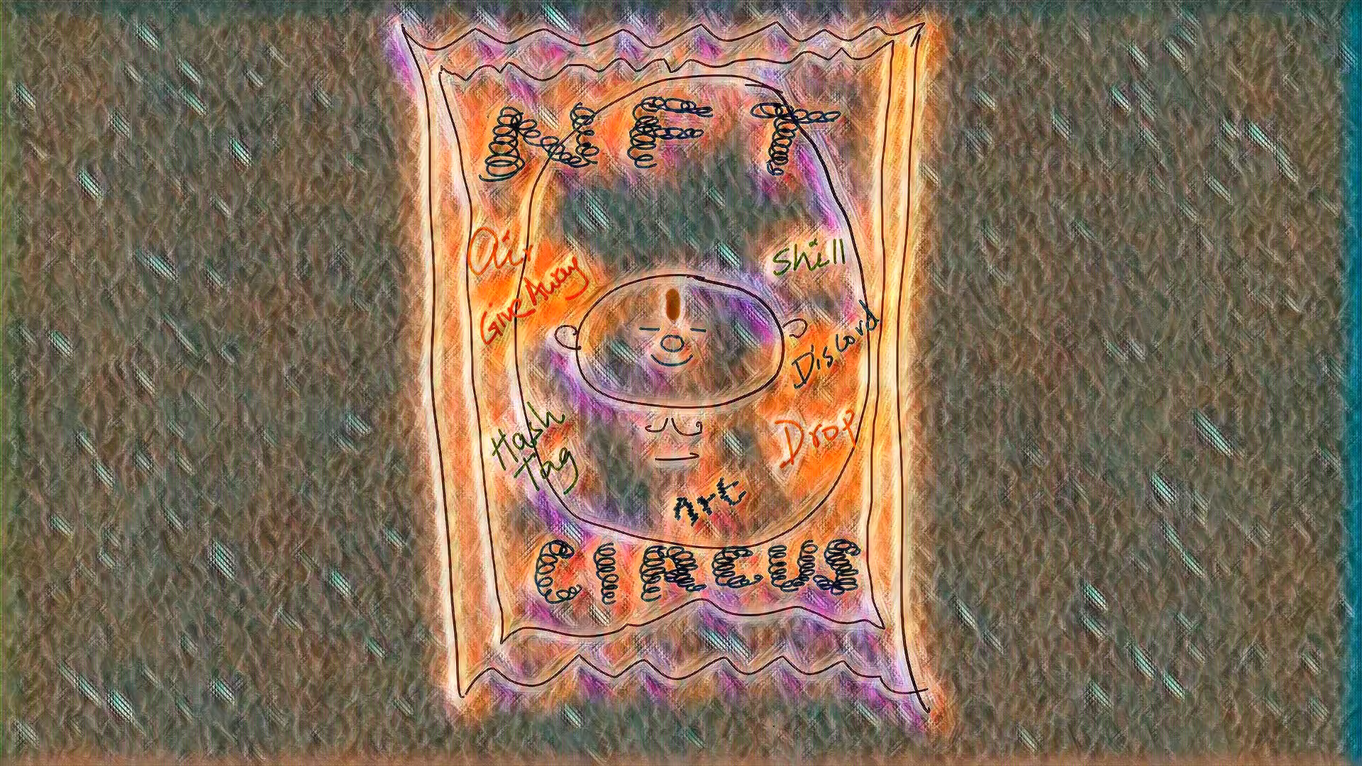 NFT Circus - Neon Ticket (Om)