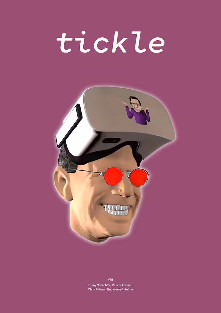 Tickle #79 - Kenny Schachter Edition 1/1