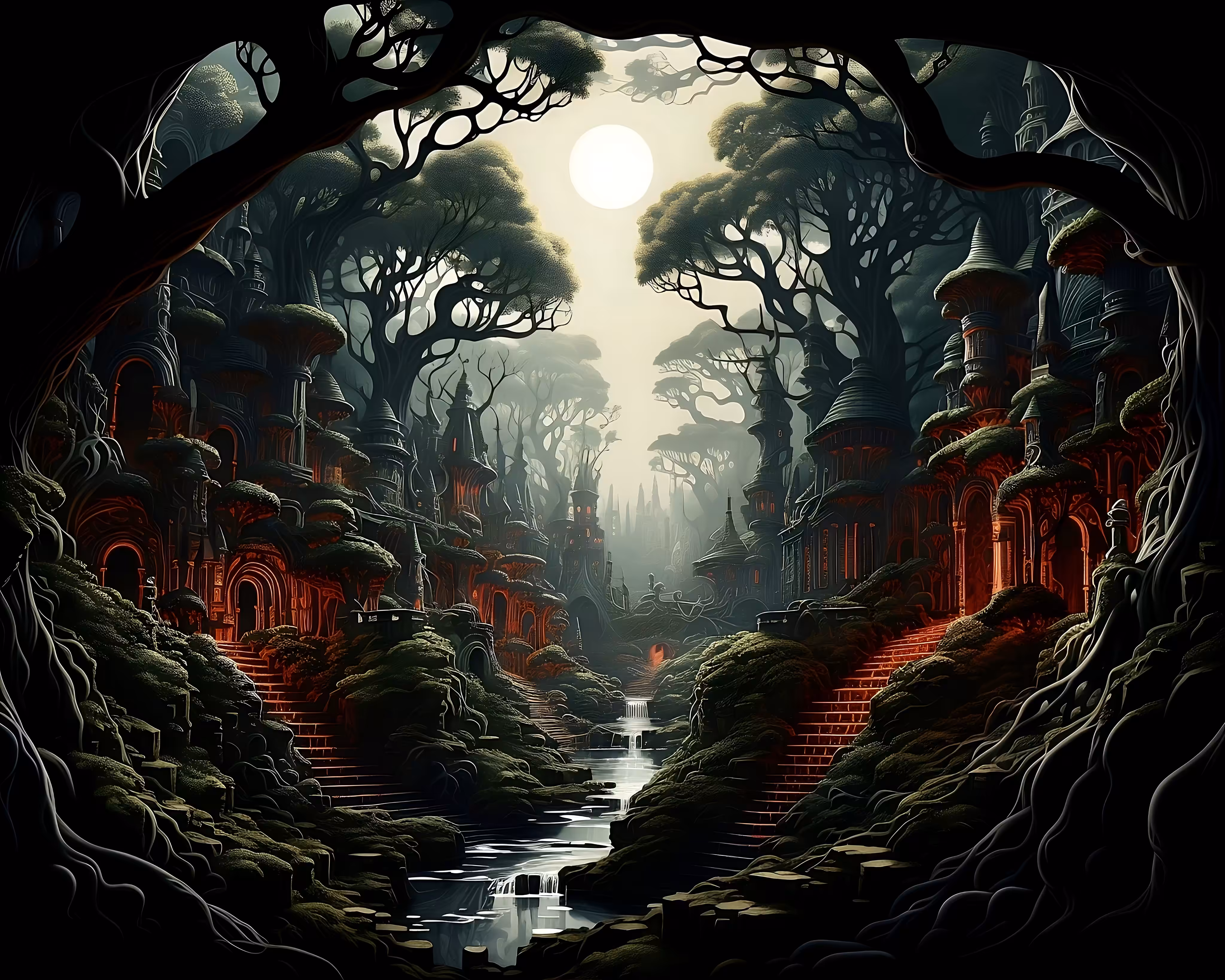 Secret village