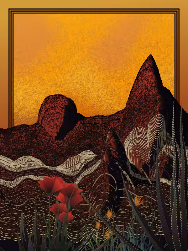 Desert Sun Rising #11