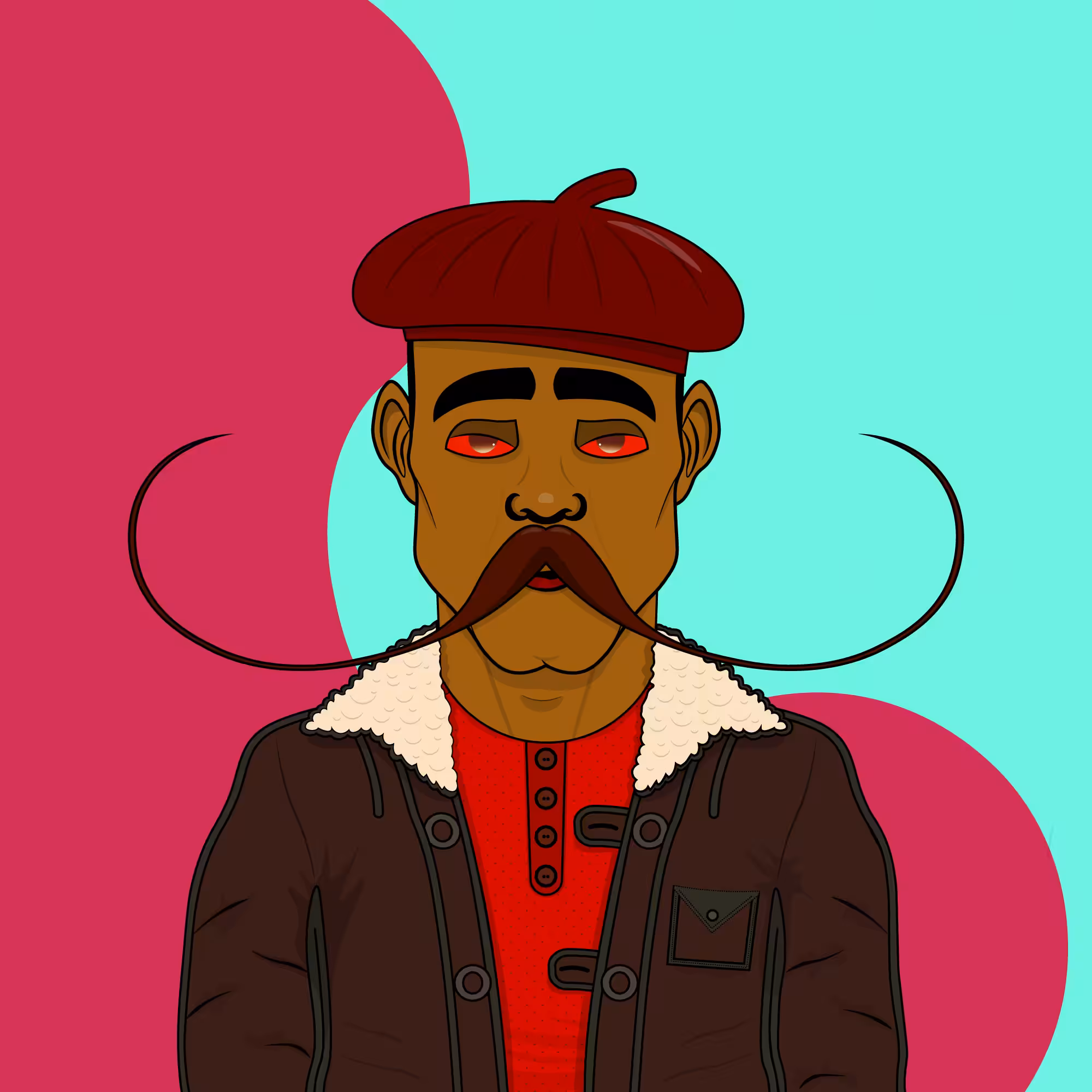 Mustachioed #65