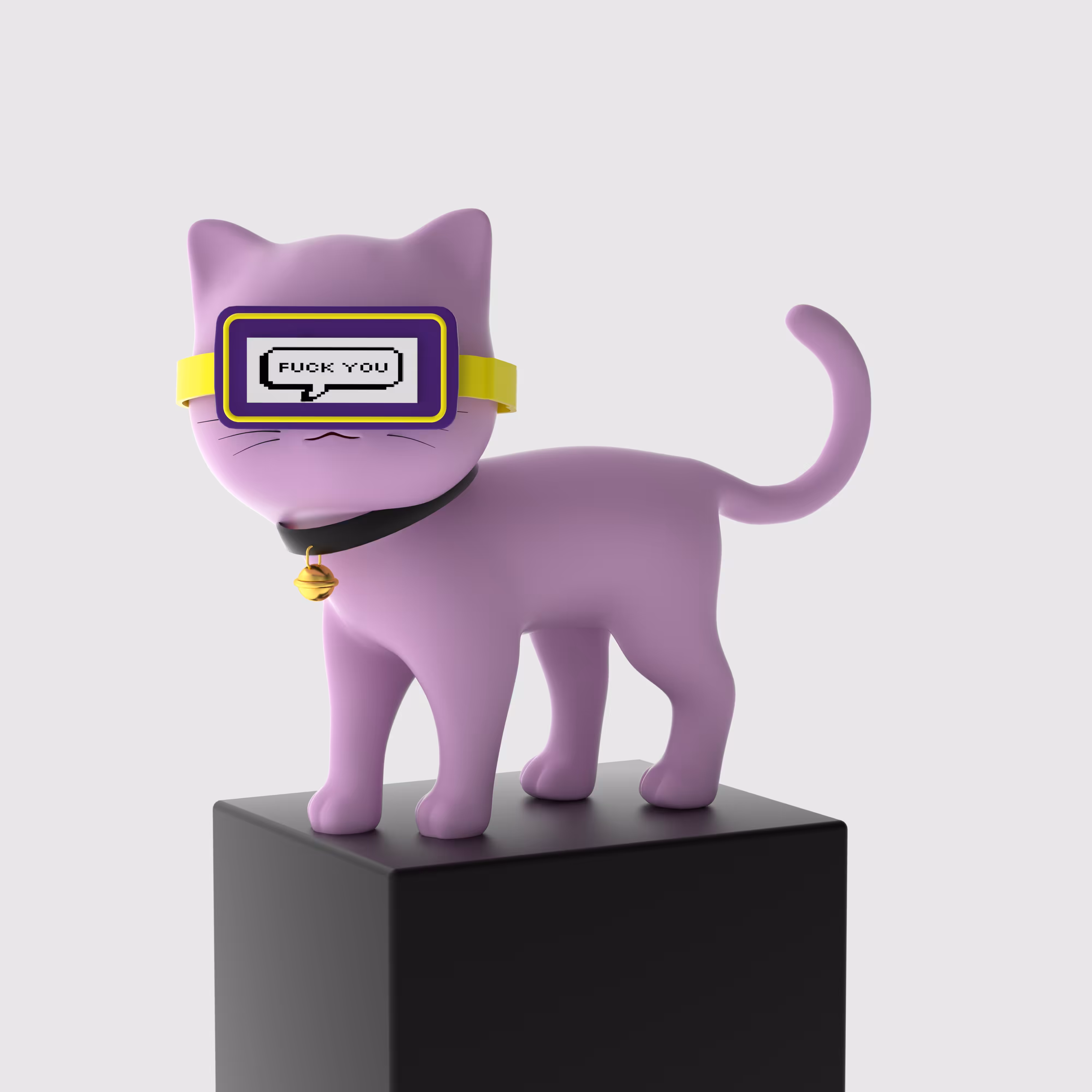 3D Meow Cat #155