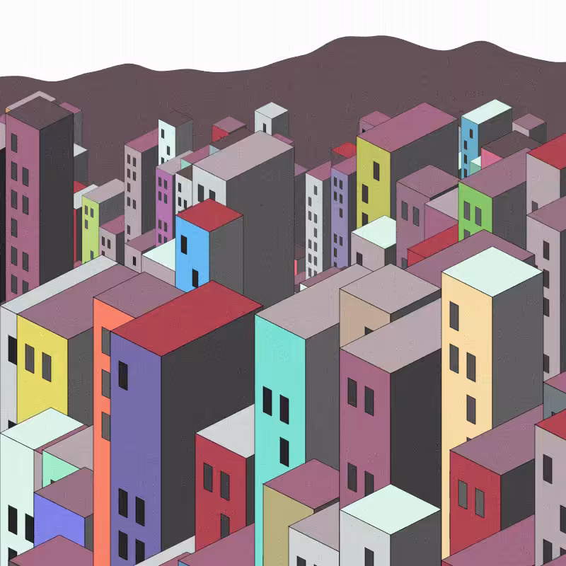 Coloured City #78