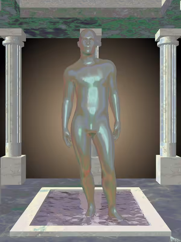HeavenComputer: The Excited Olive Rust Man #4156