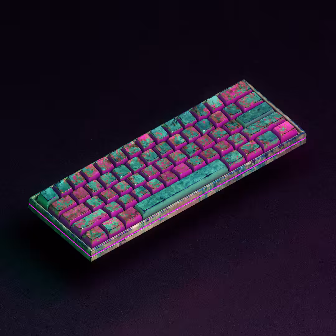 KEEB - Neon Rust
