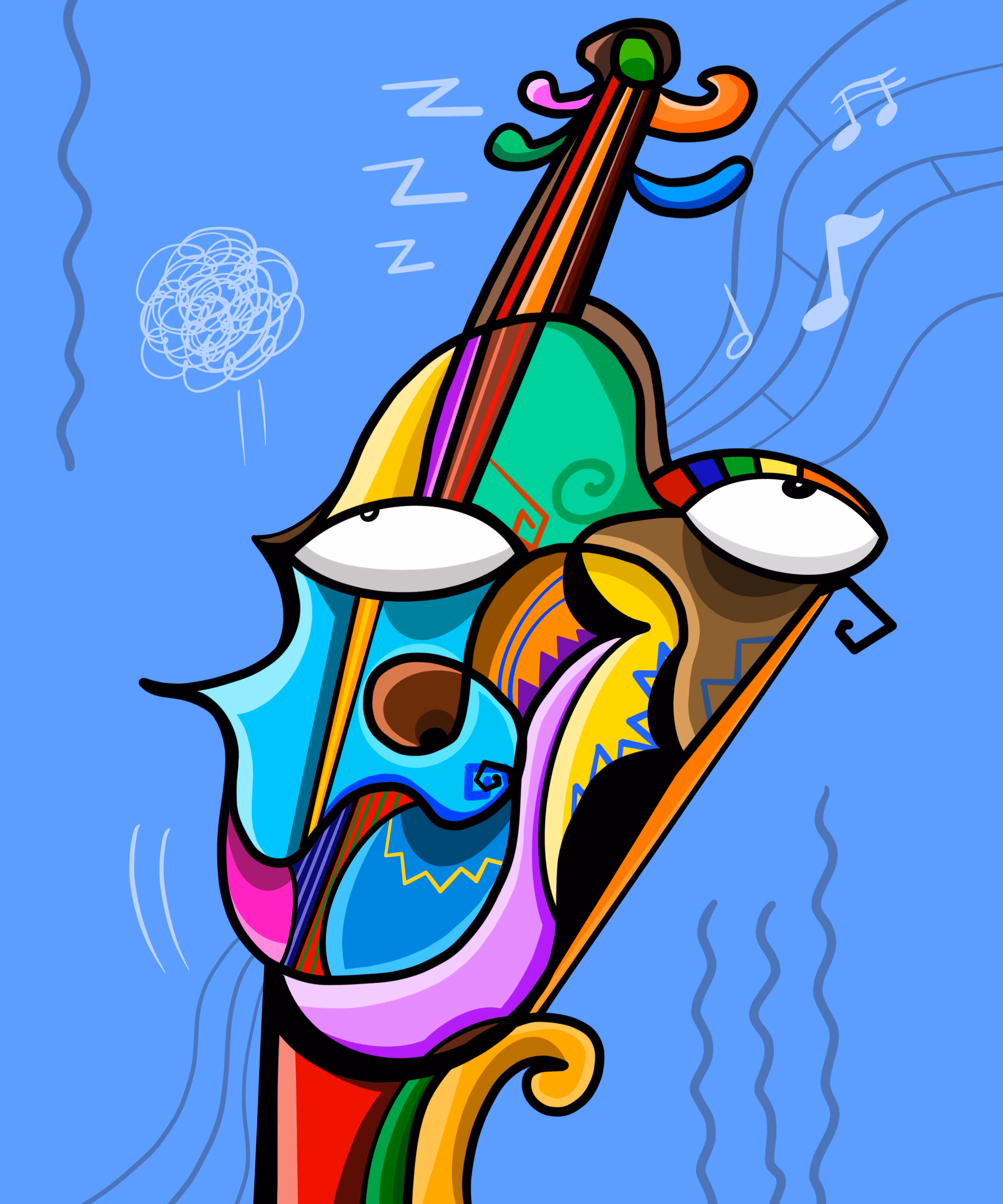 violin