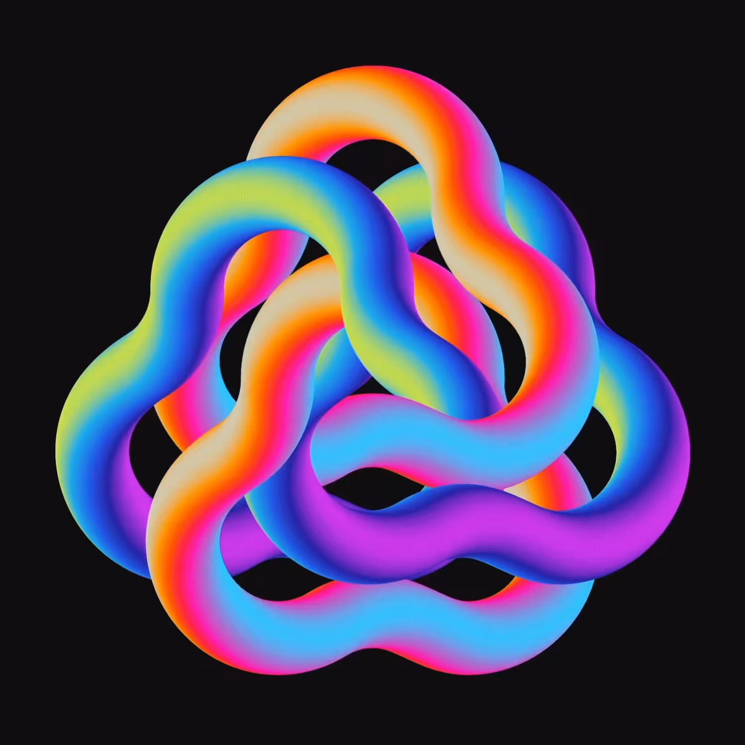 Geometric Gems: Triangular 2 - 1/1 (Animation)