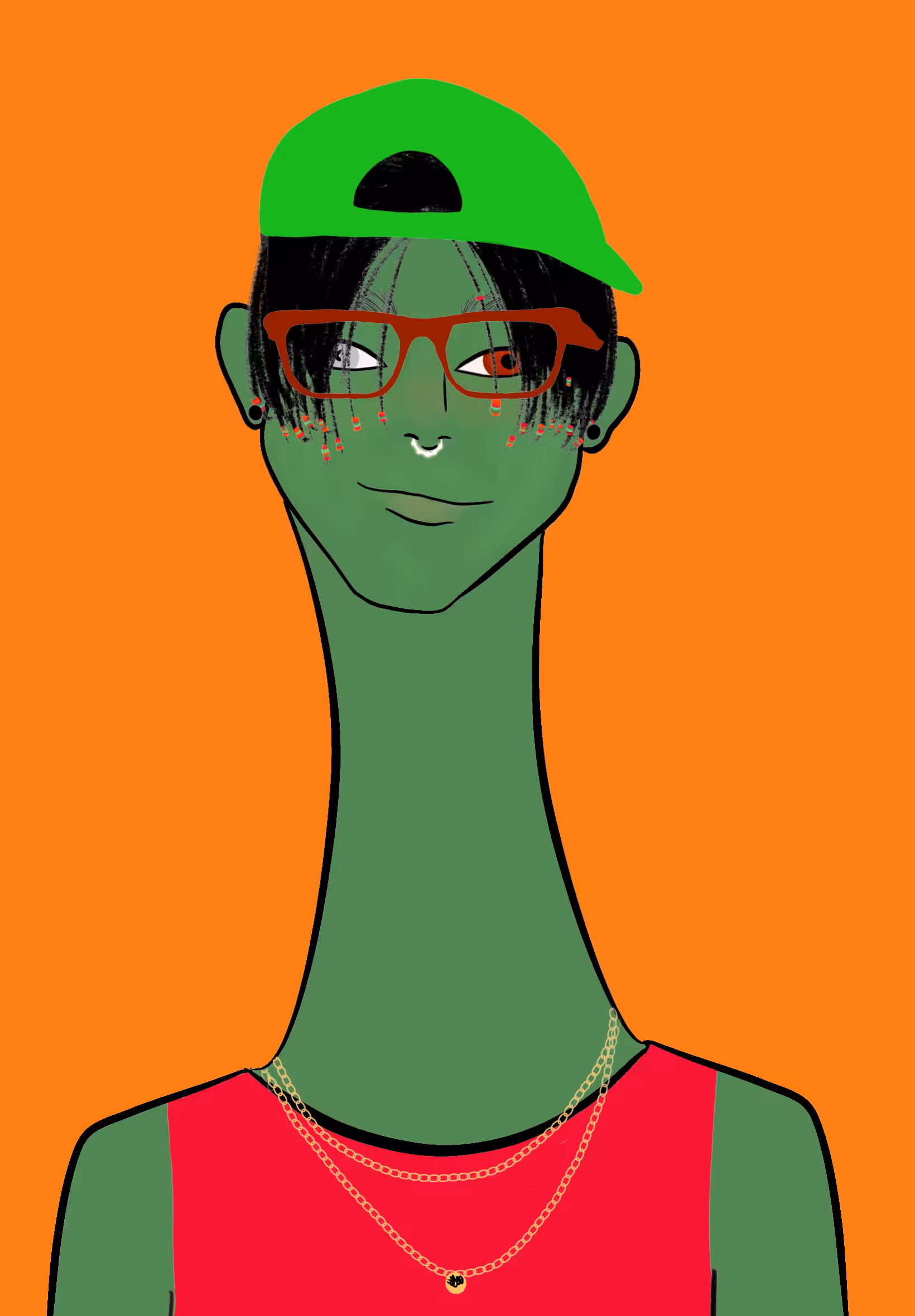 Long Neckie Fellas #1246