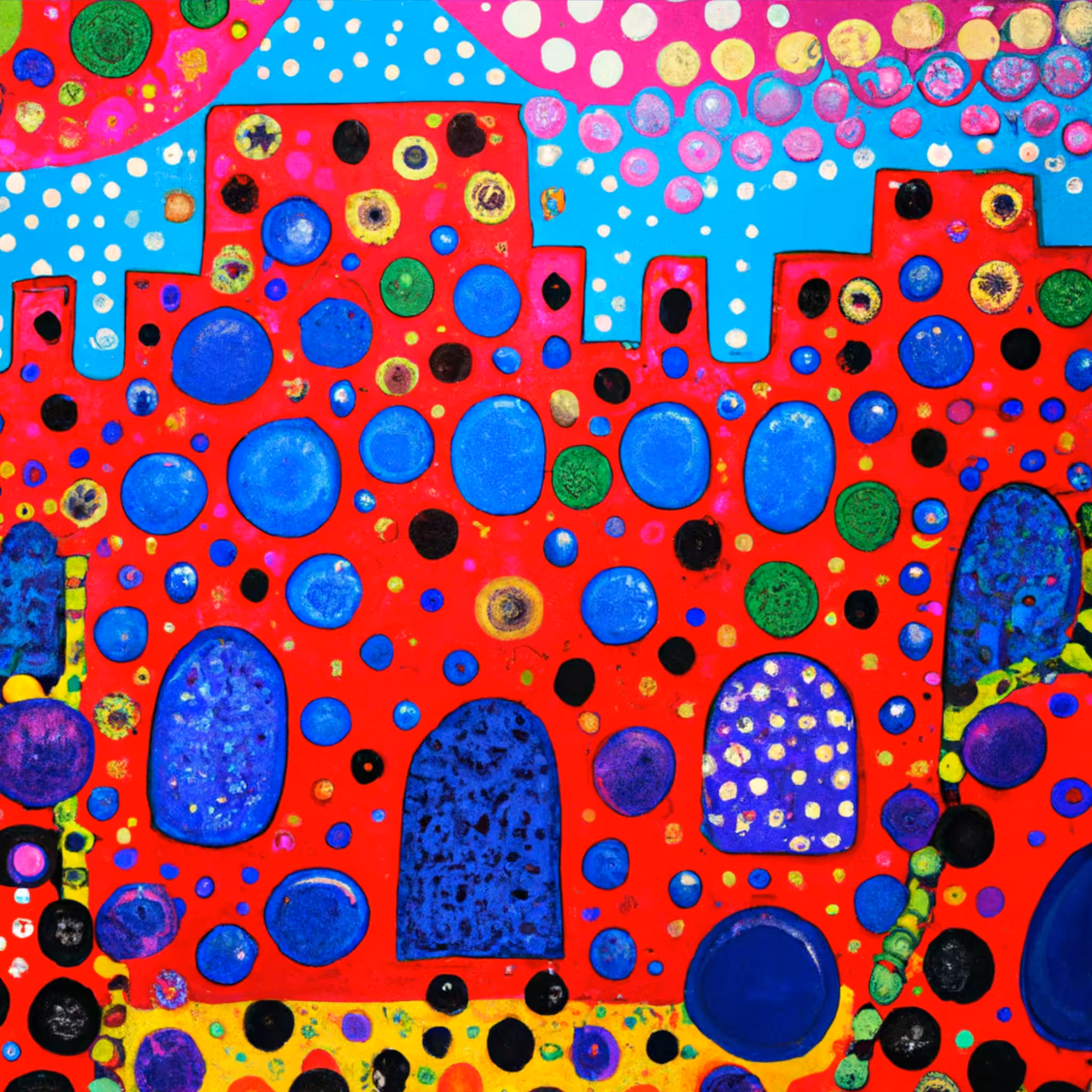 Dotted Castle #9