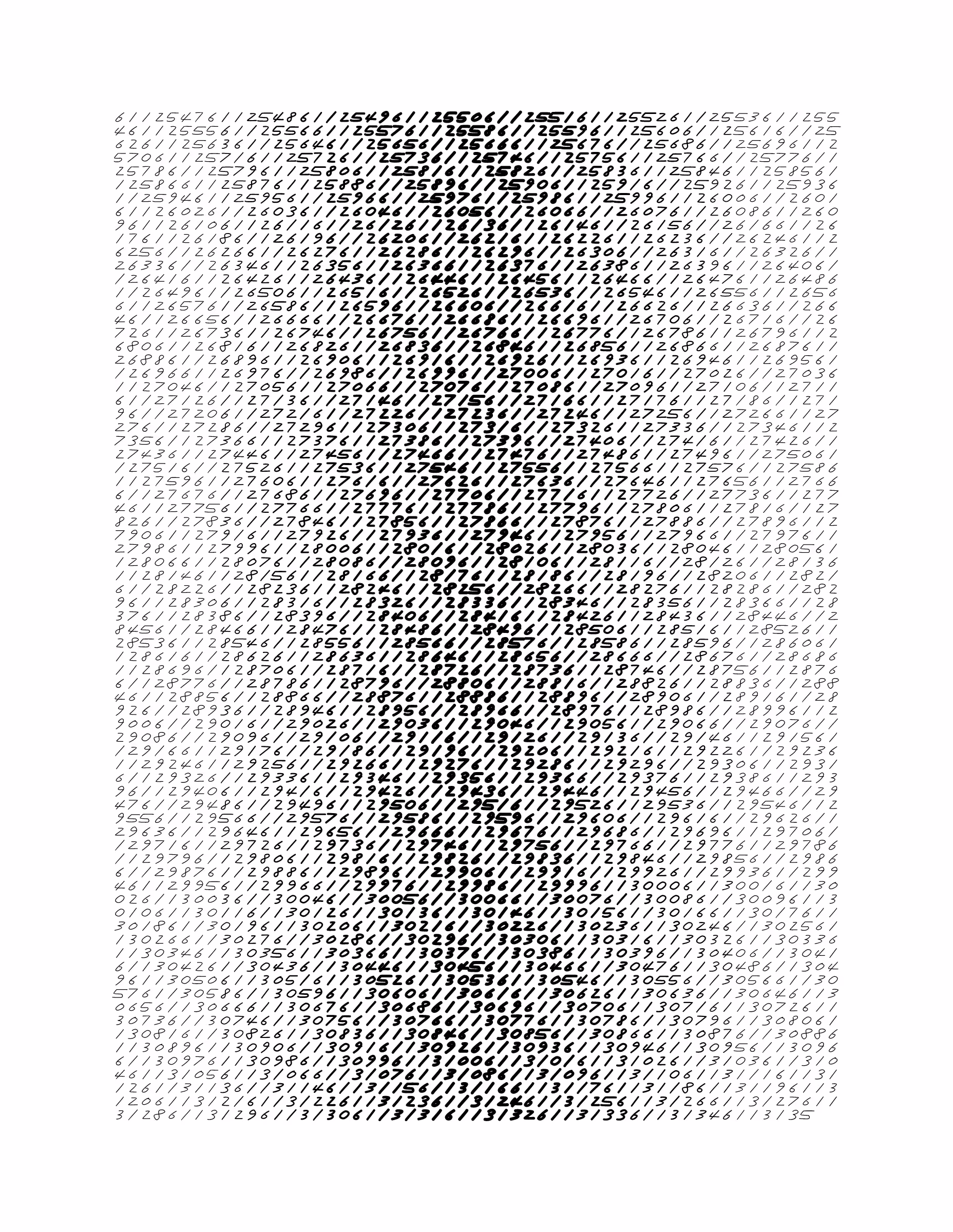 Endless (5,607,250 to Infinity) #1689