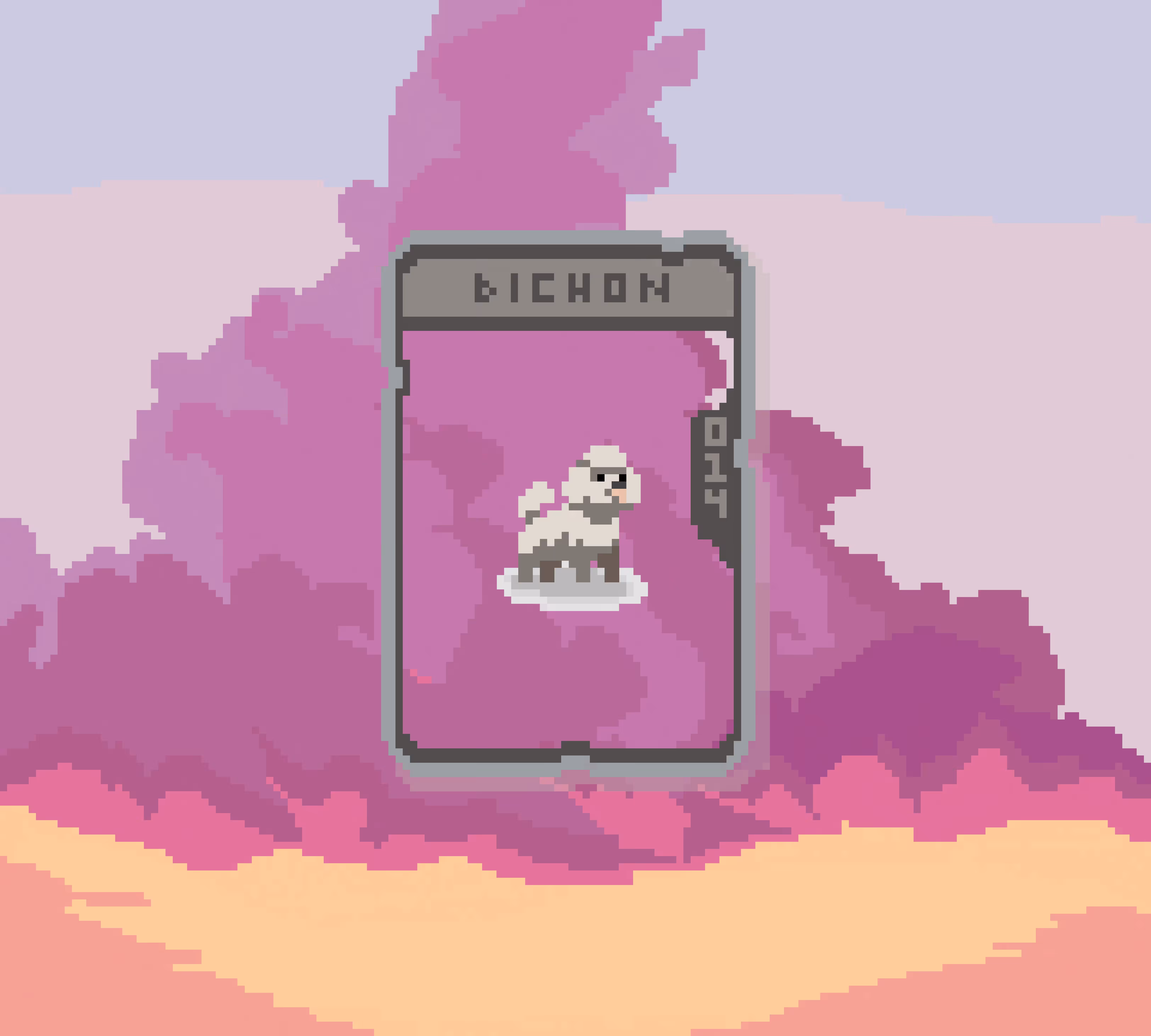 Bichon Dog Card | #14 | Full Art