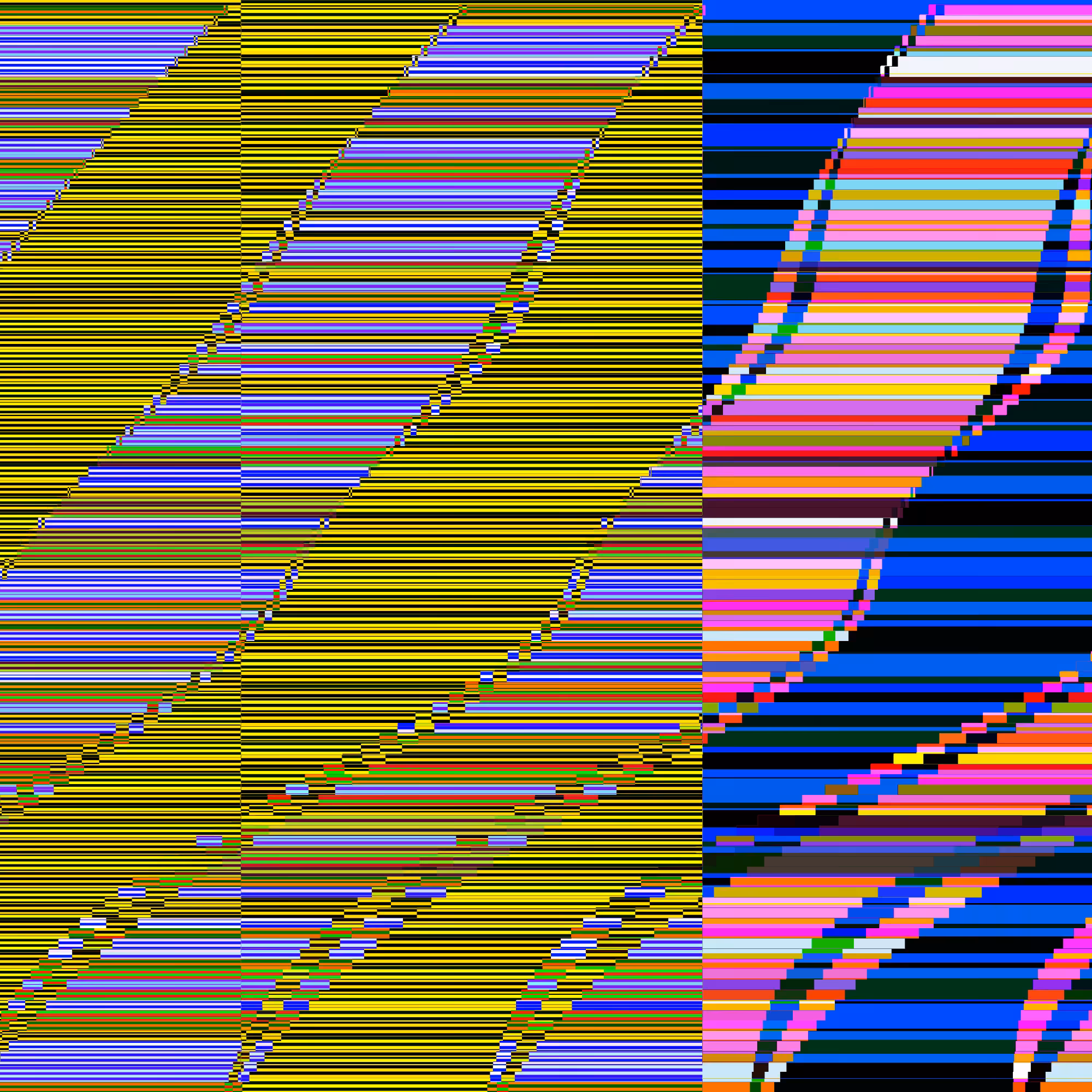 Glitchometry Stripes #81