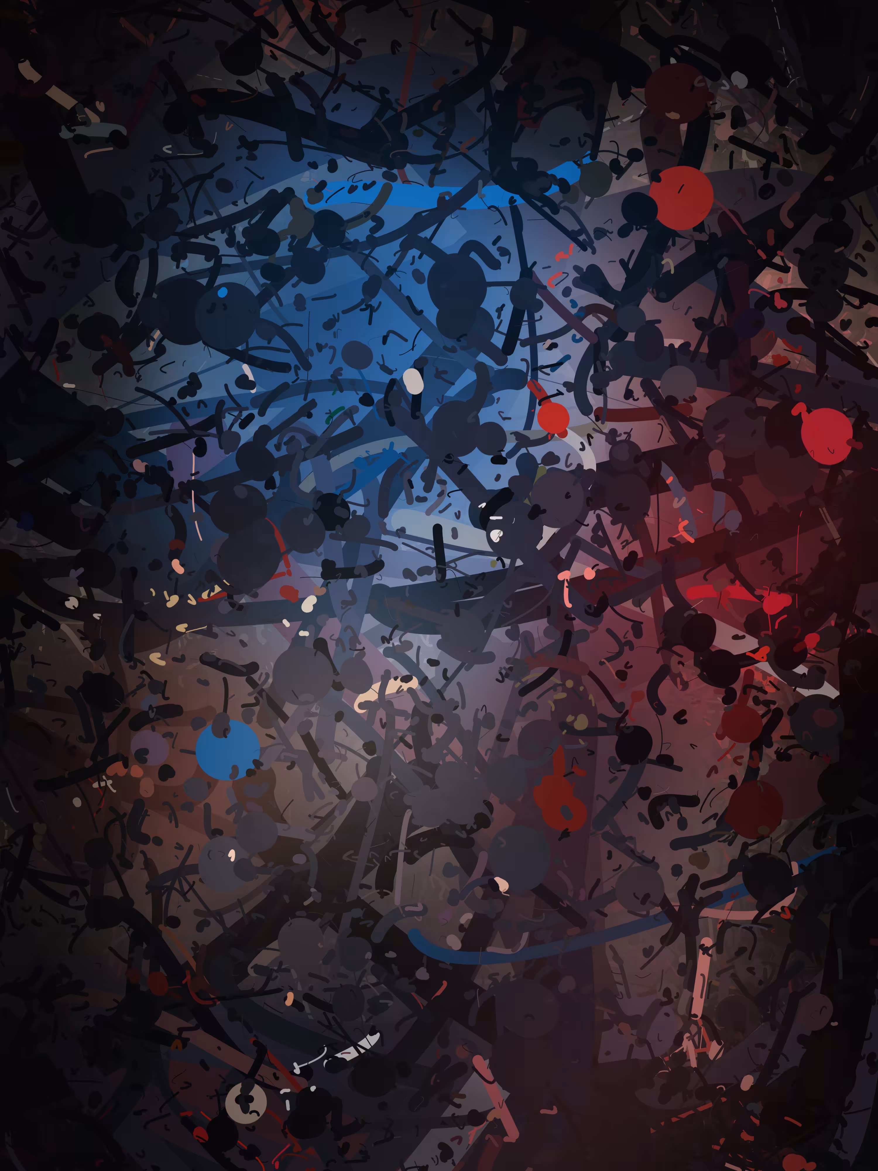 Liminals #0004 - Blue Red