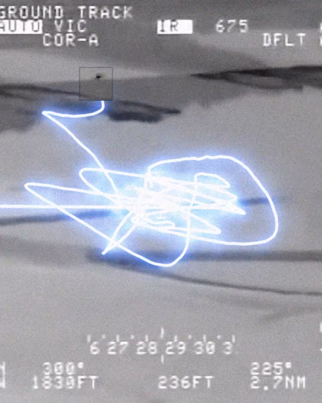 Geoffrey Lillemon - UFO TRACK DRAWING