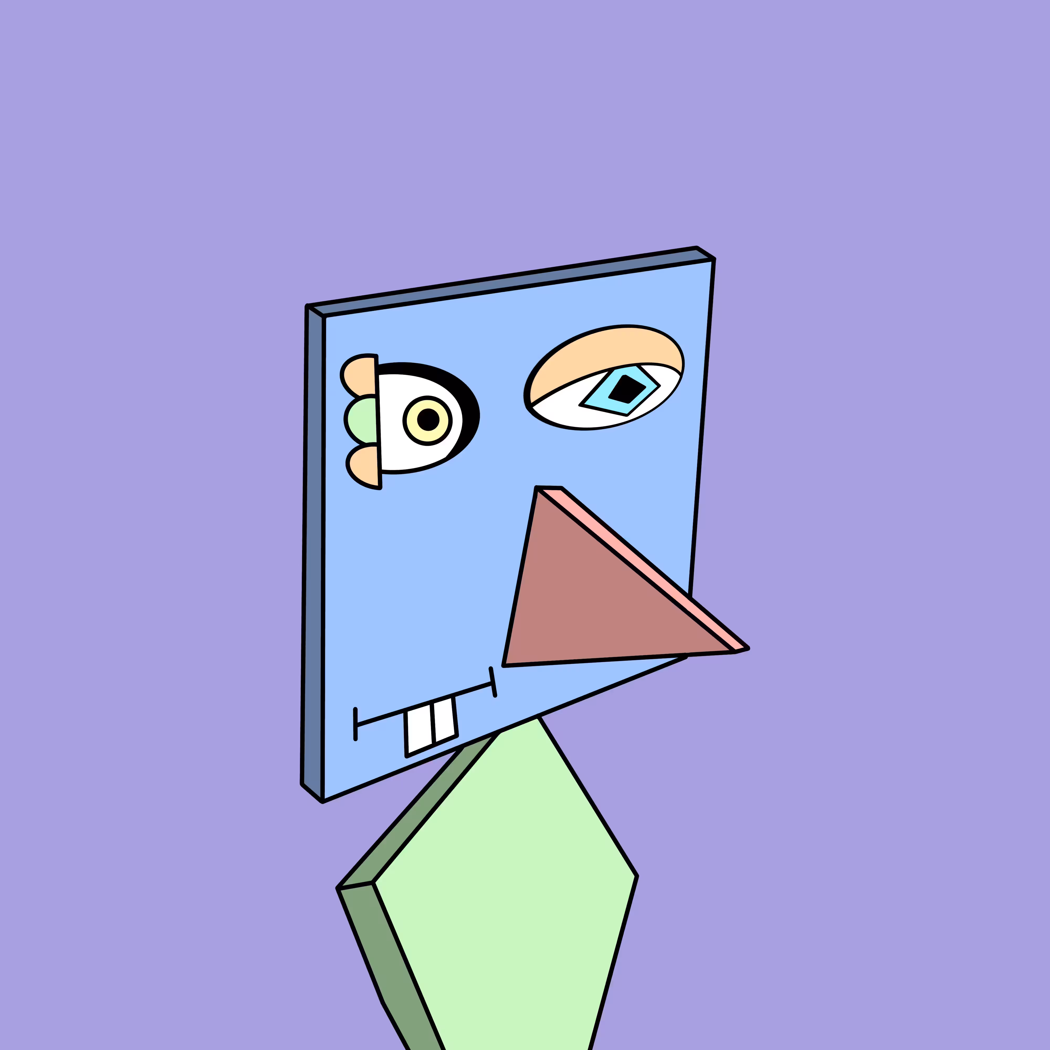 Bored Shape Bot #50