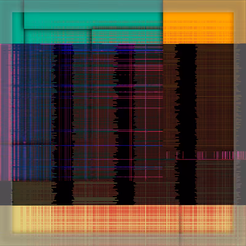 Digital Grid Burn #22