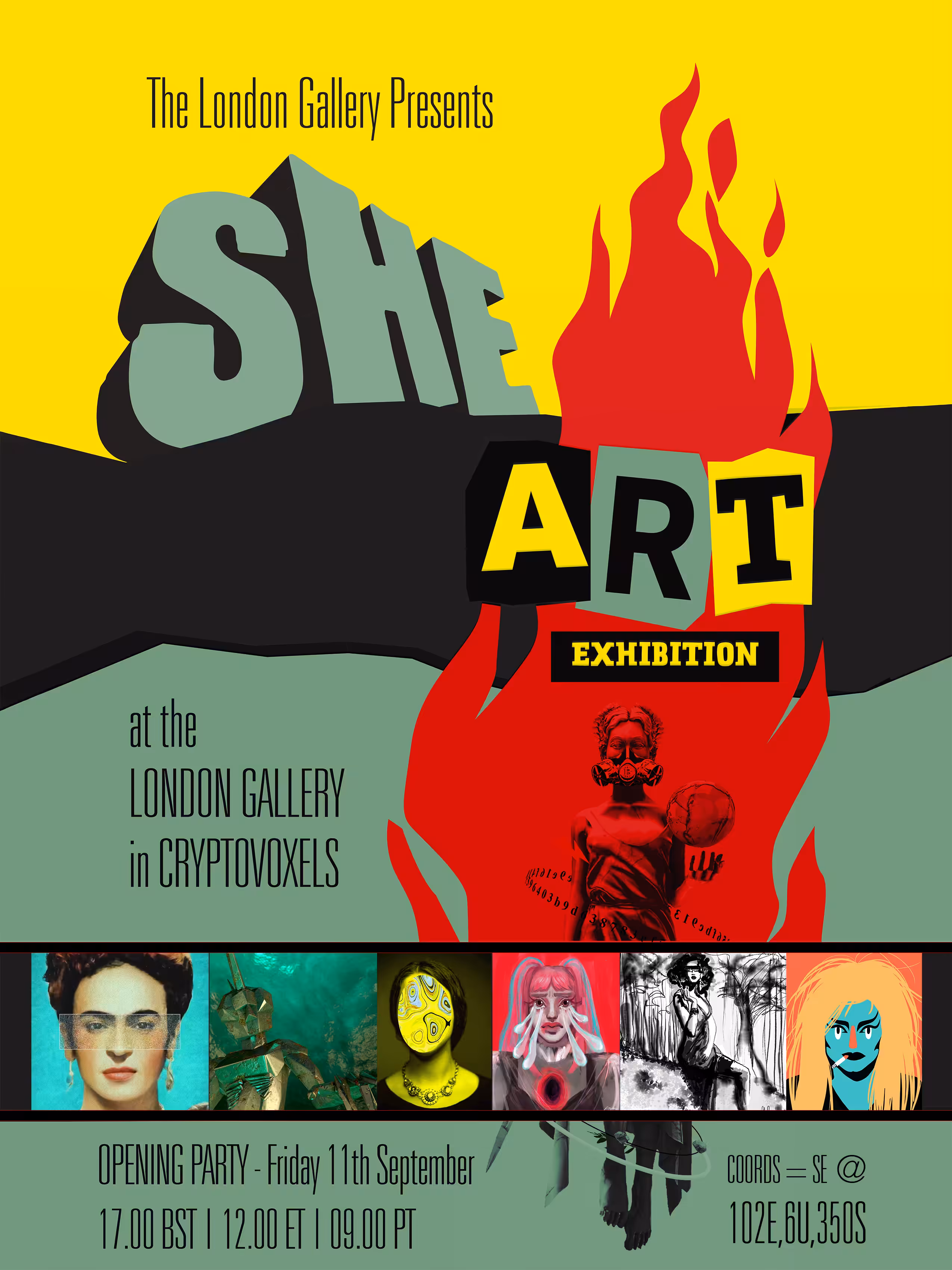 She Art Poster - Small Print Edition