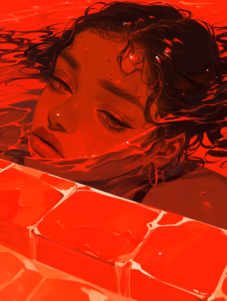 between swimming & drowning: untitled no. 5
