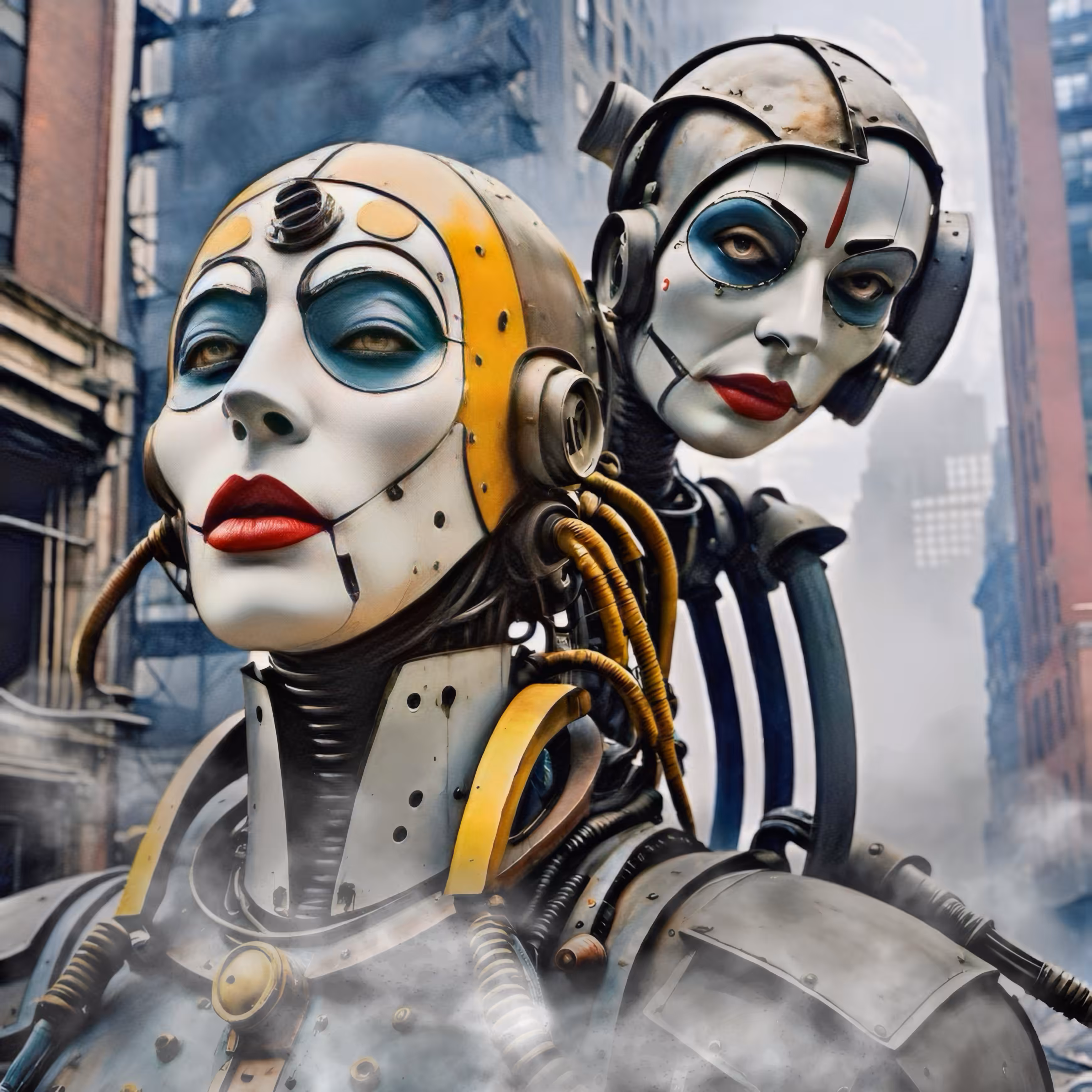 Post-Apocalyptic Cyborg Carnival Clowns