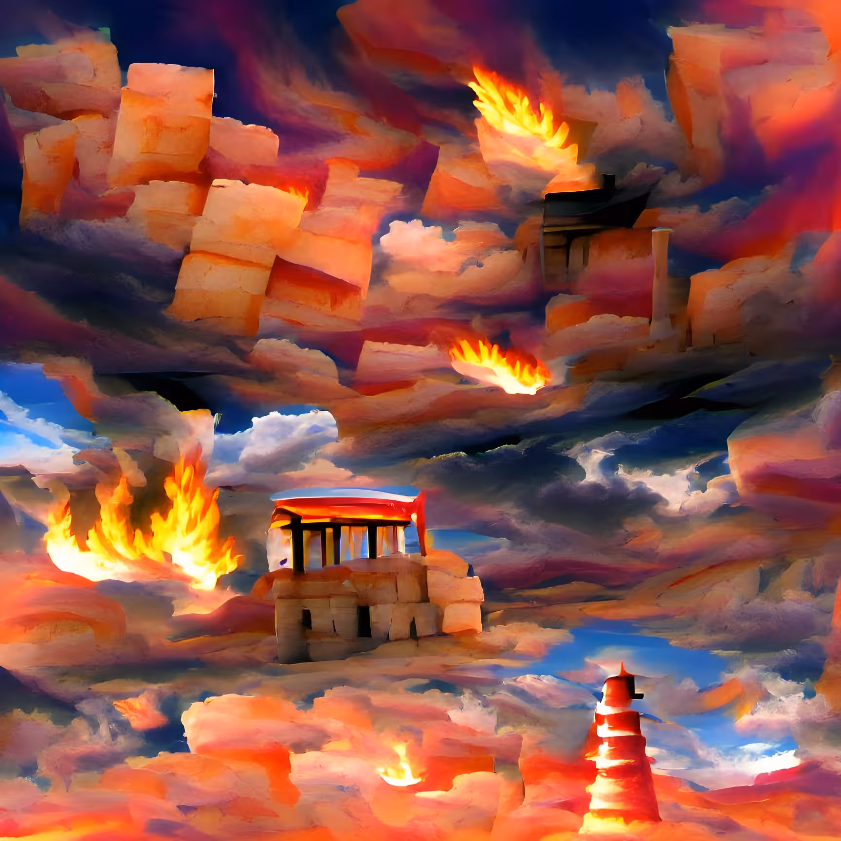 Blazing Skies