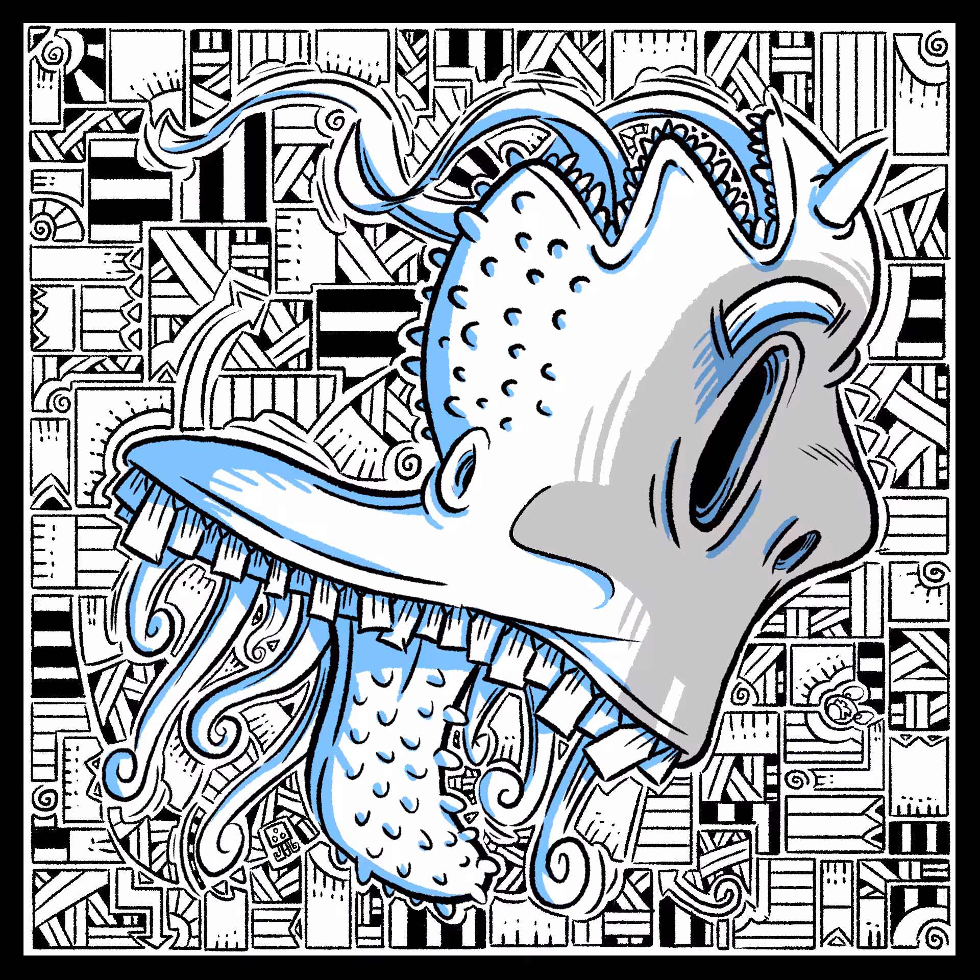 creature 020 Lineart
