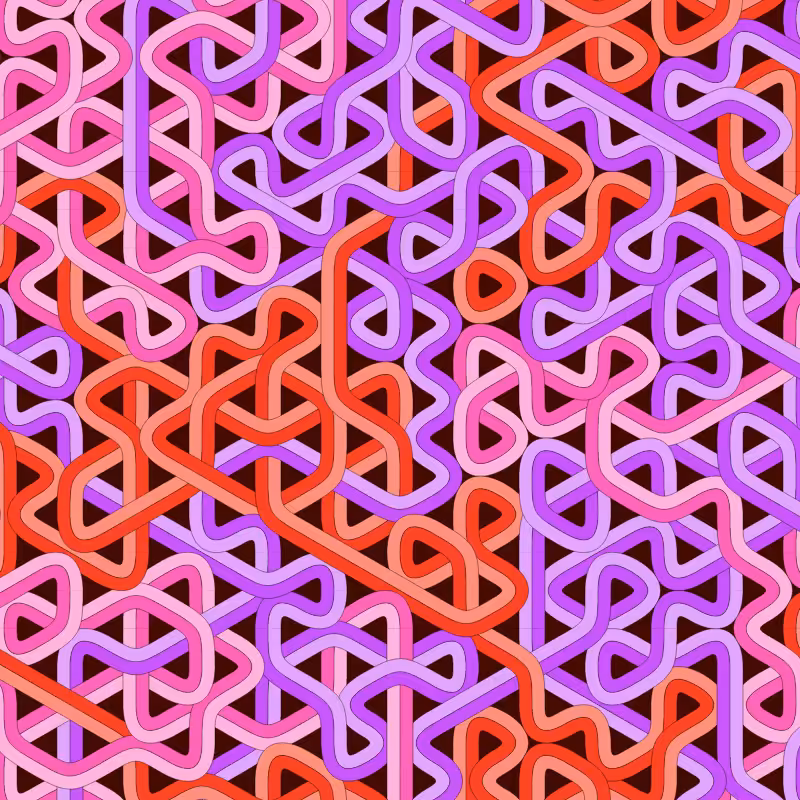 Bézier Truchet #52