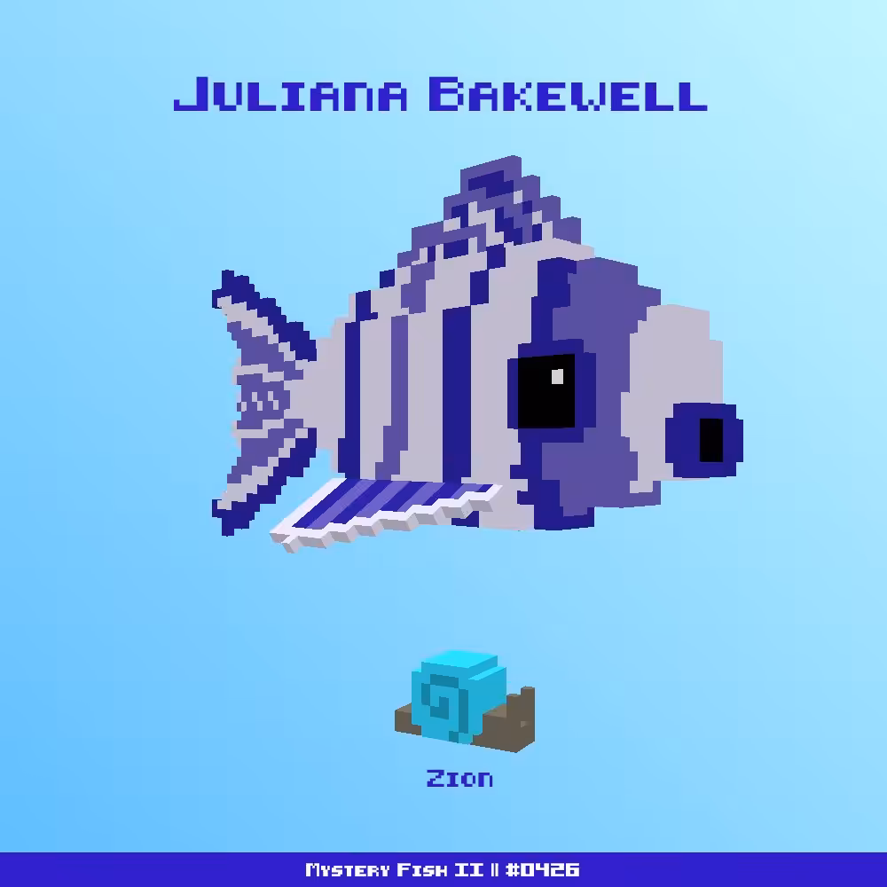 Juliana Bakewell :: Mystery Fish 0426/1000