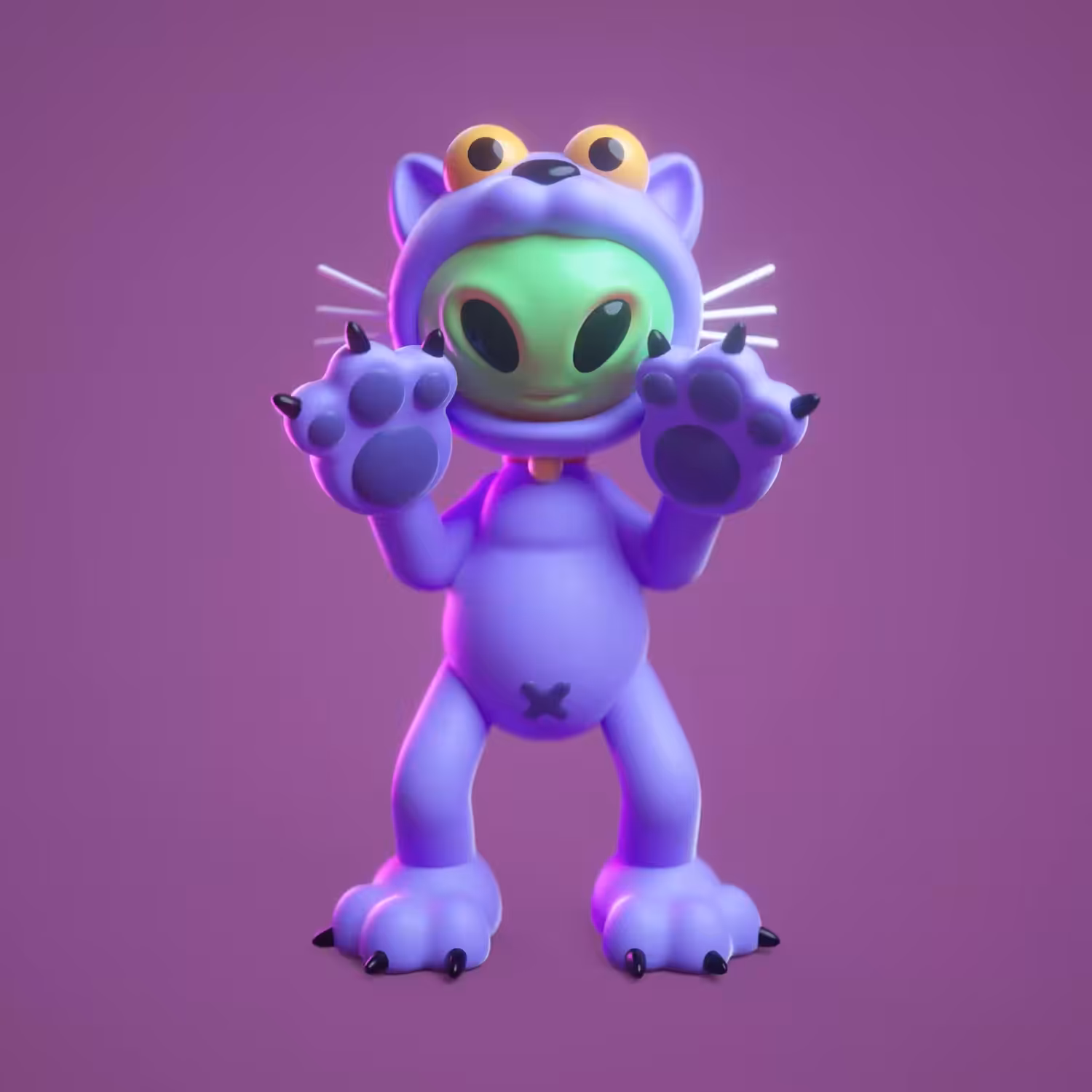 Unemployed Alien Series: Cat Suit