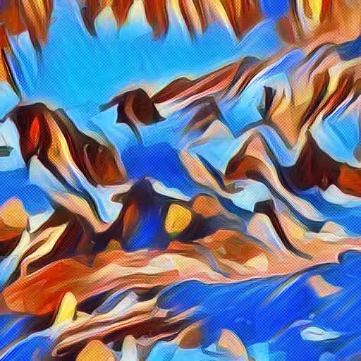 Perfect Abstract Art Polygon: Abstract Beautiful Morning Art 