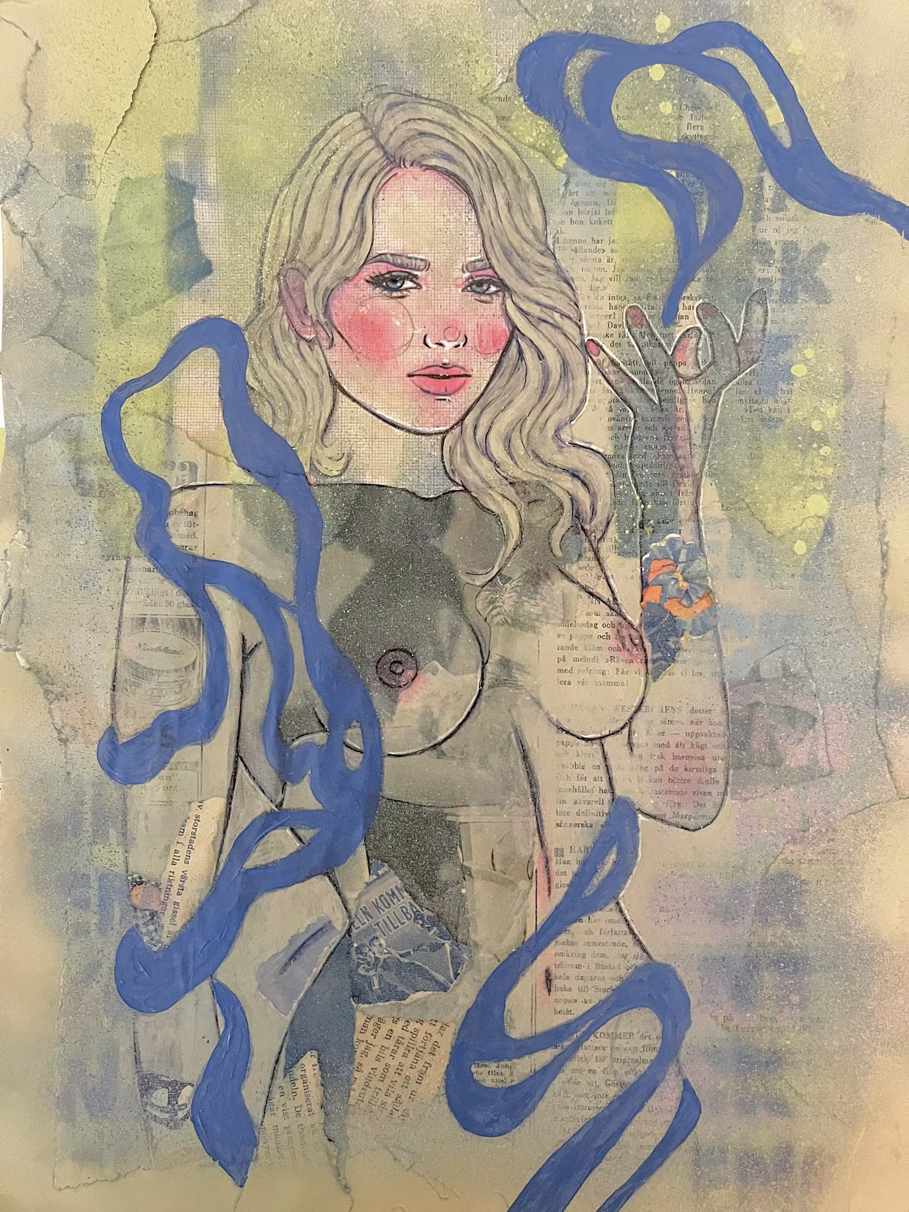 Blue girl