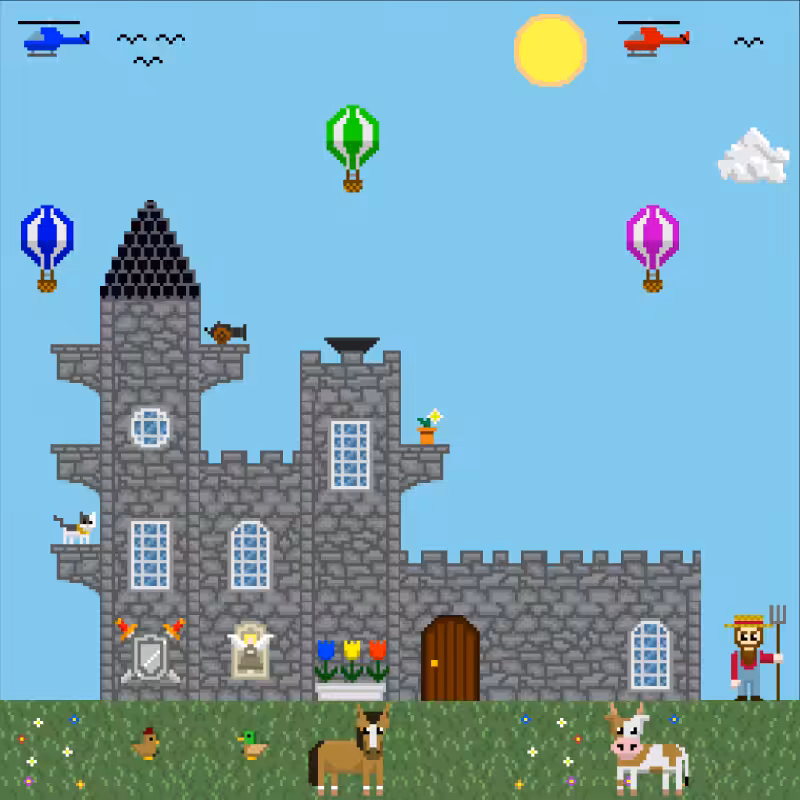 2D Mansion #725