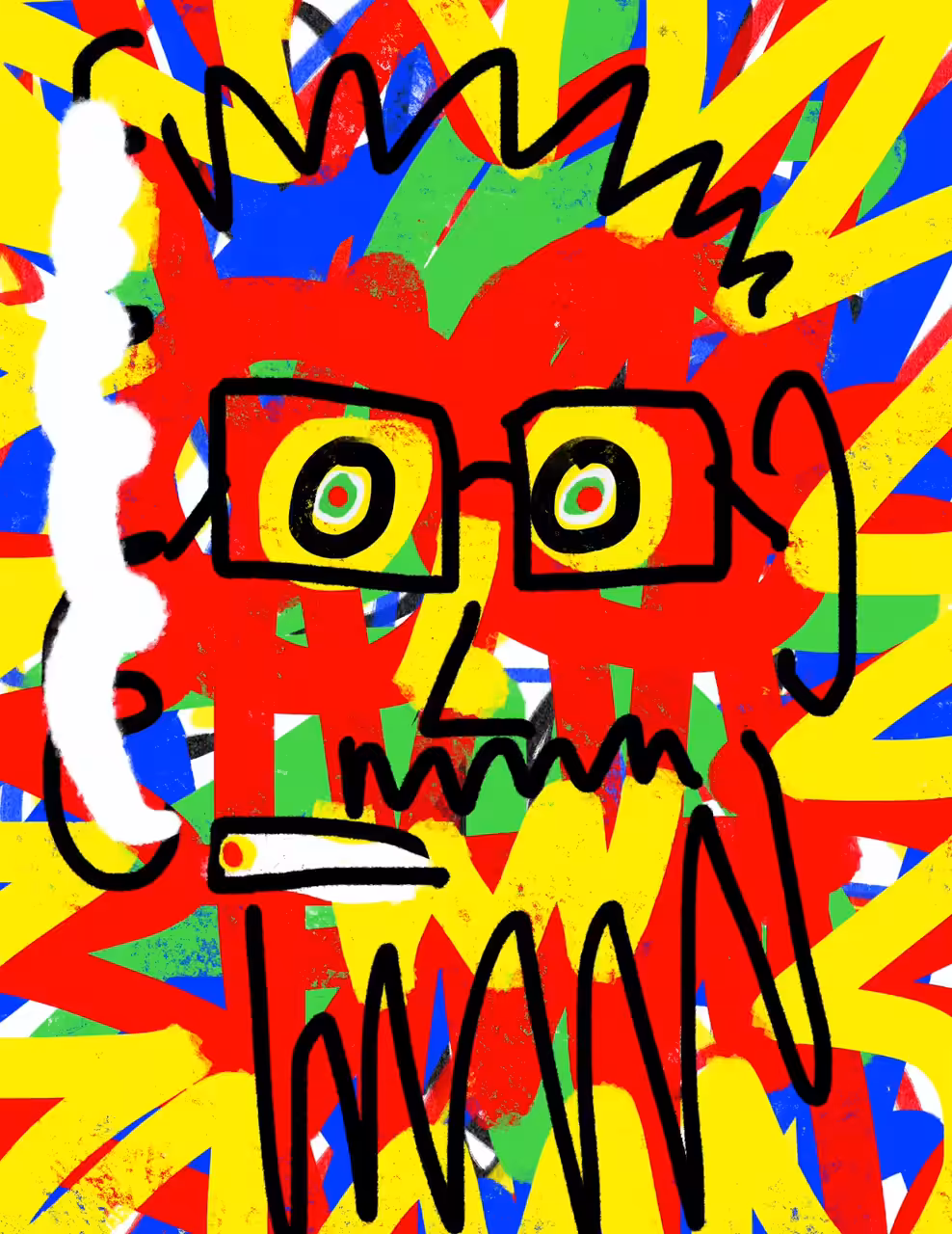 Stoner Self portrait 3/9 animated 