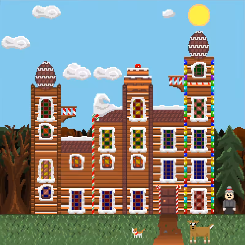 2D Mansion Candy House #78