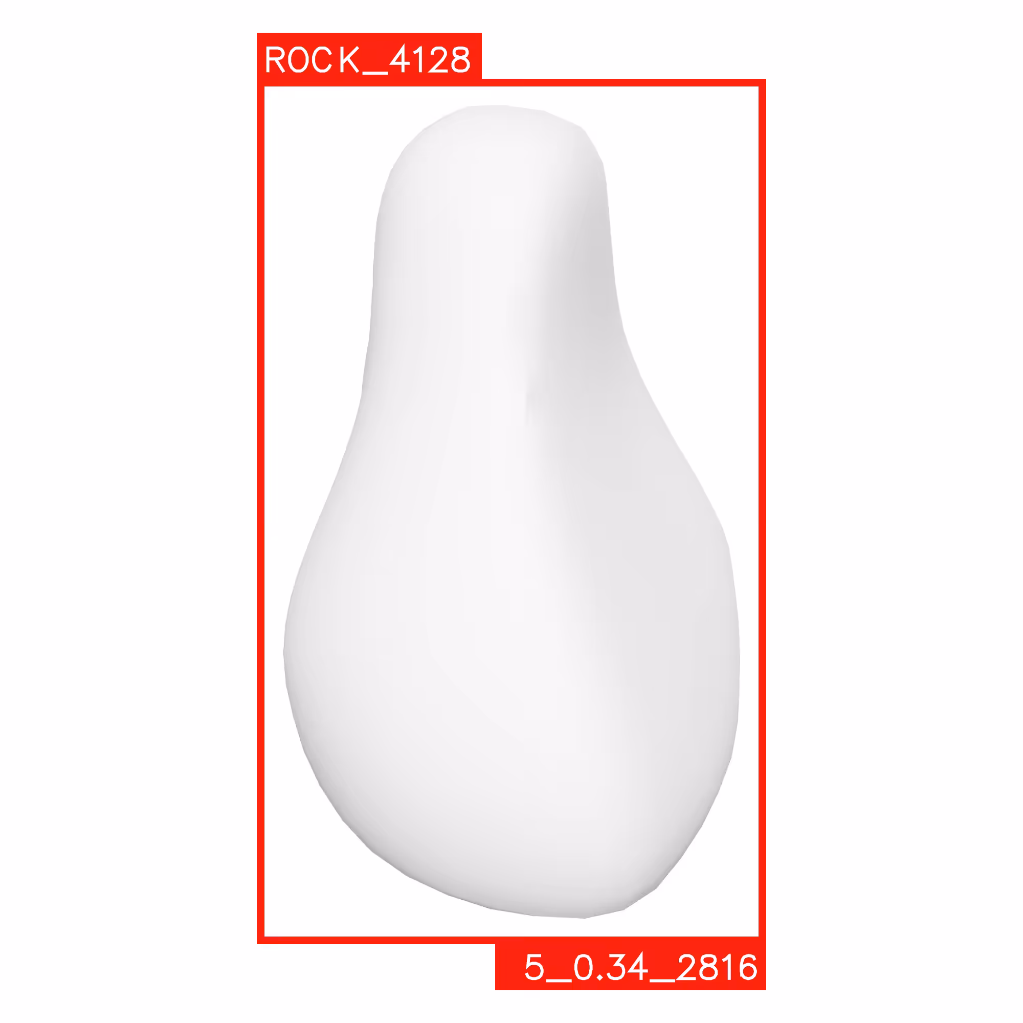 UNSHADED ROCKS: ROCK 4128