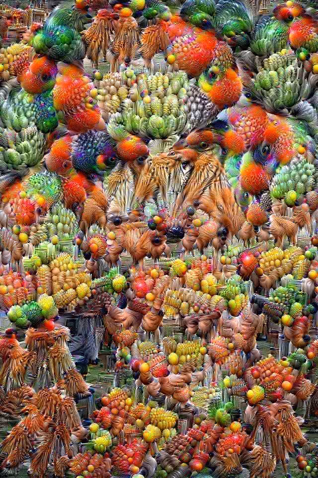 "Self Portrait Deep dream"