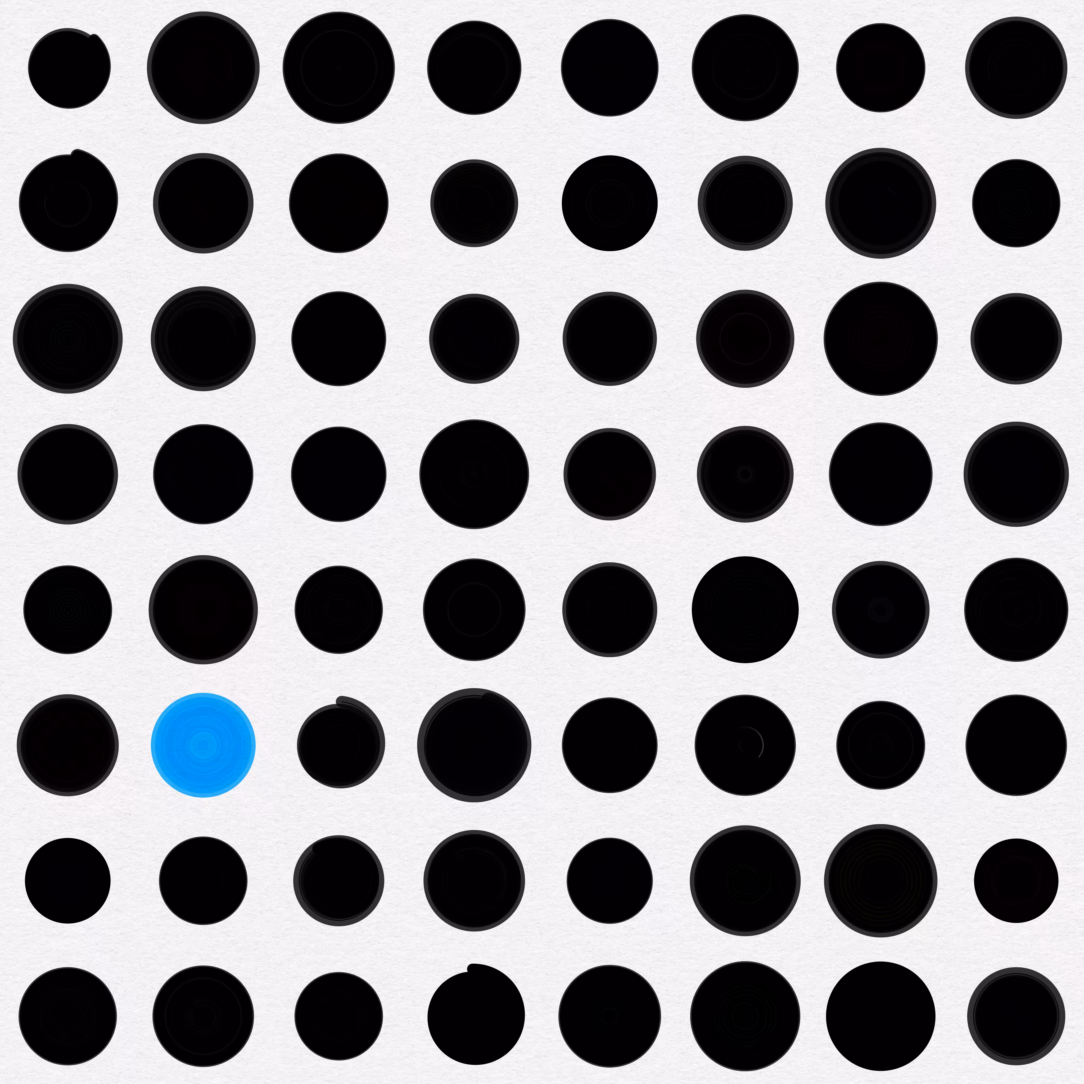 M'Fing Dots on a M'Fing Grid #41