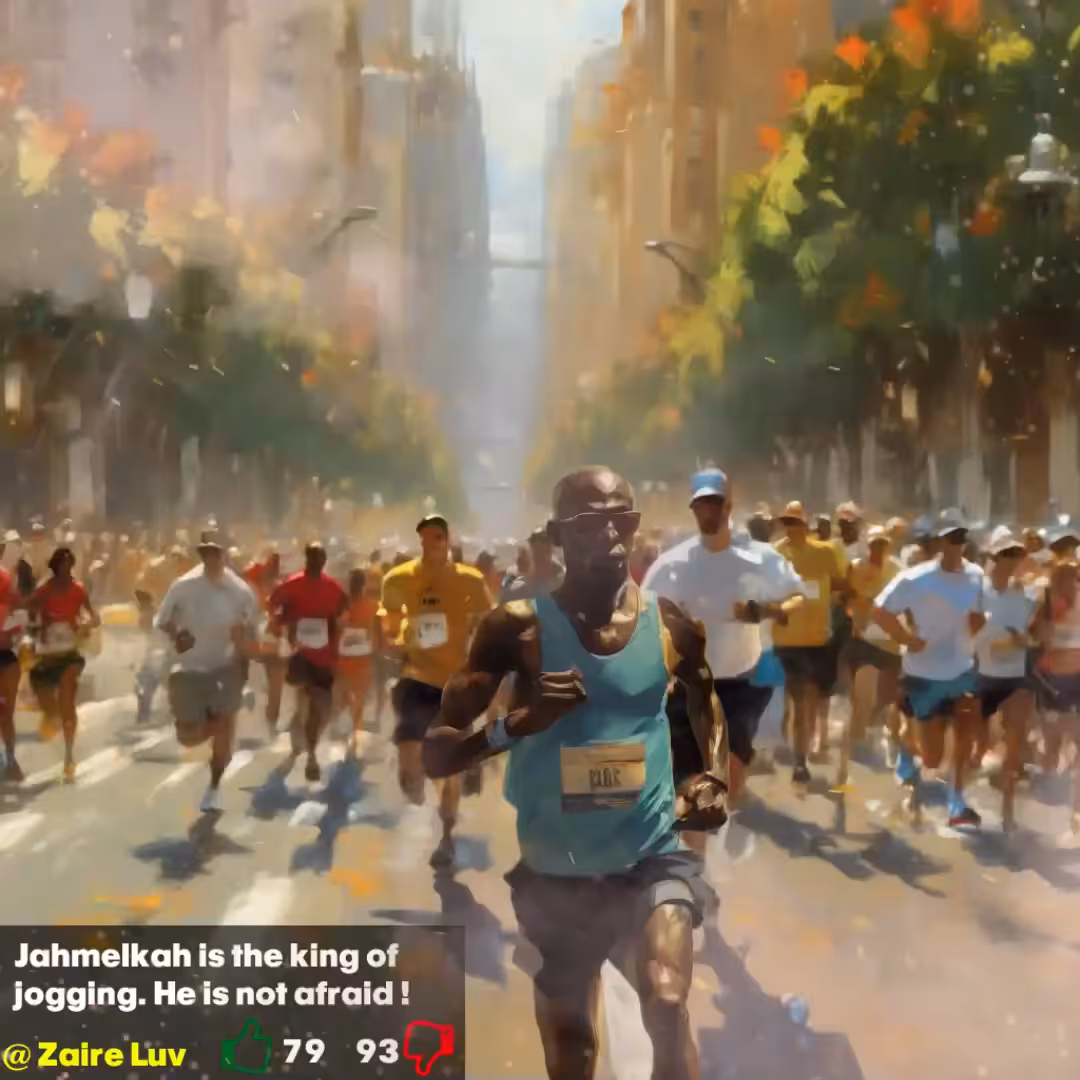Human Vs Robot: Jogging
