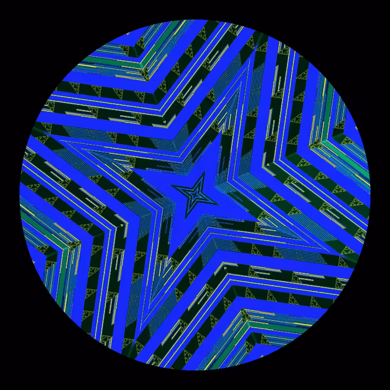 Binary kaleidoscope #44
