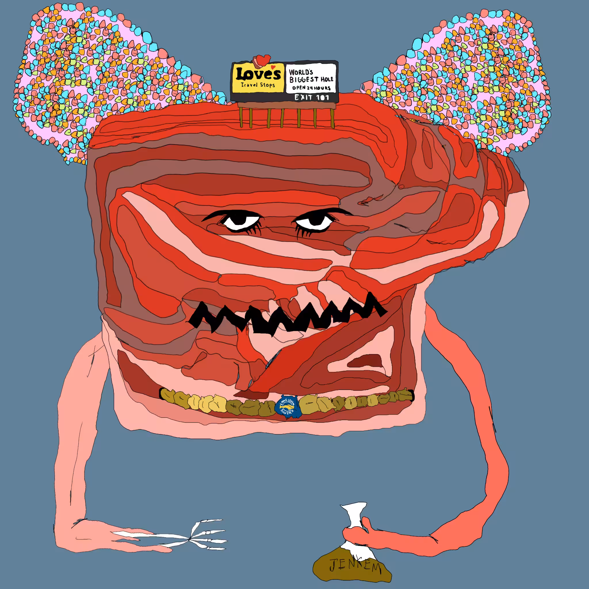 gristle buddeez worldwide: buddee #1072