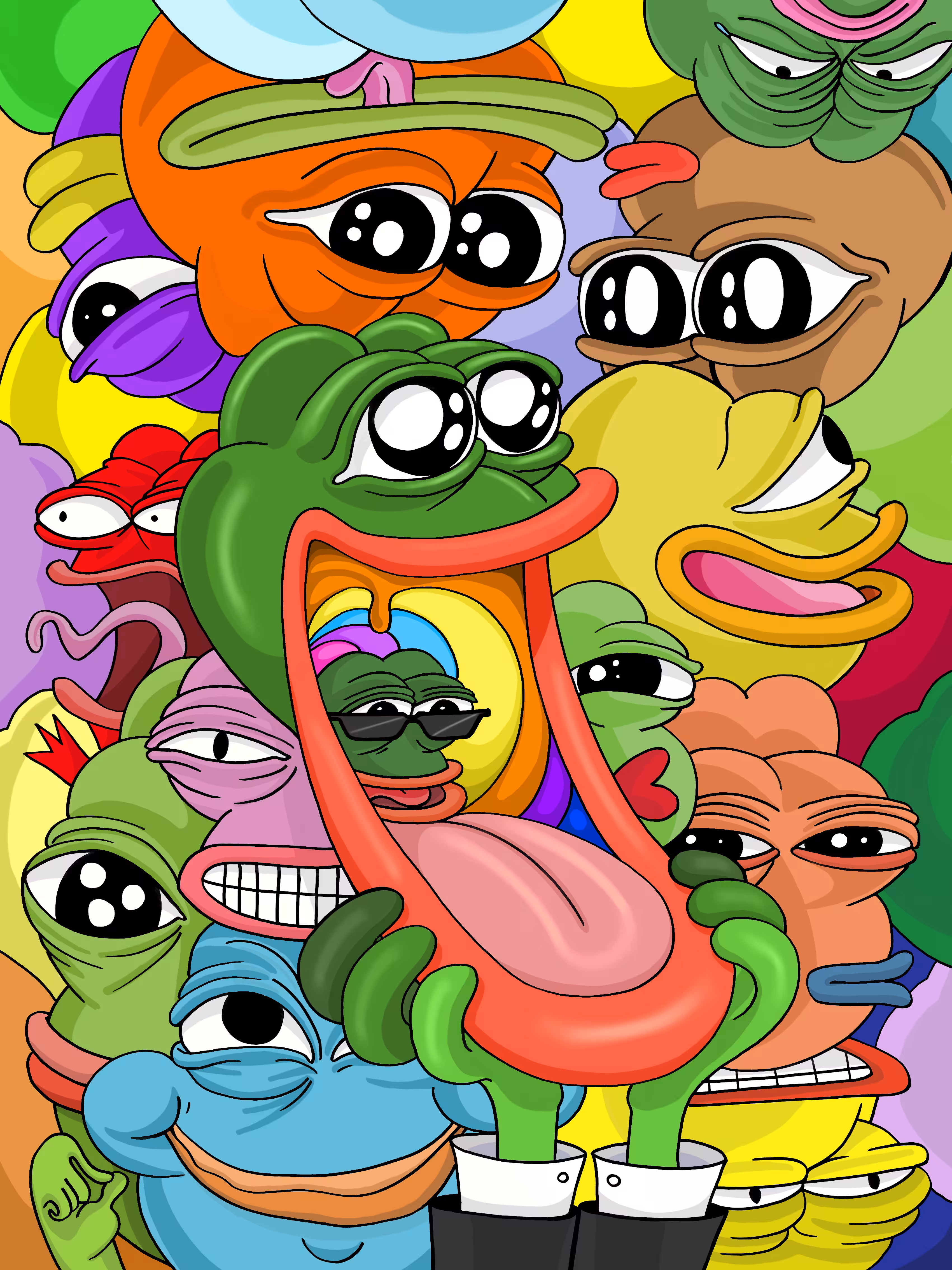 Pepe and tons of emotions 