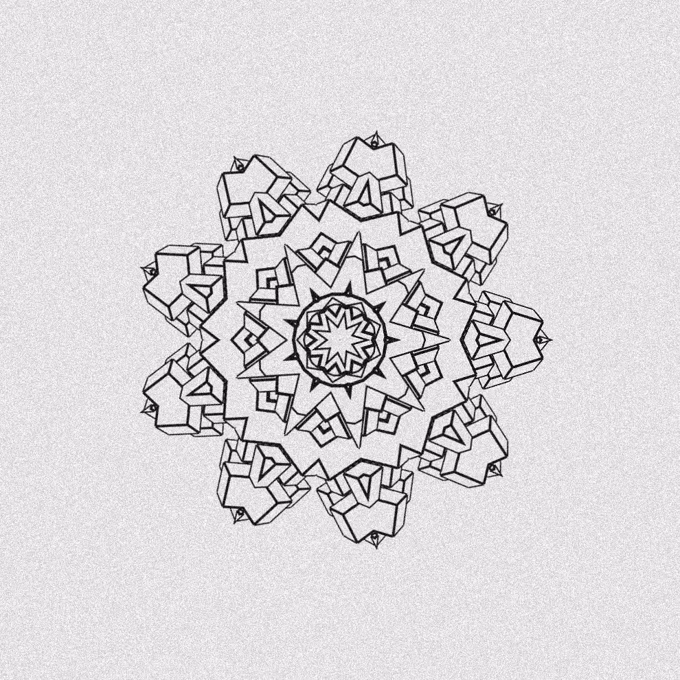 Monochrome Kaleido #339