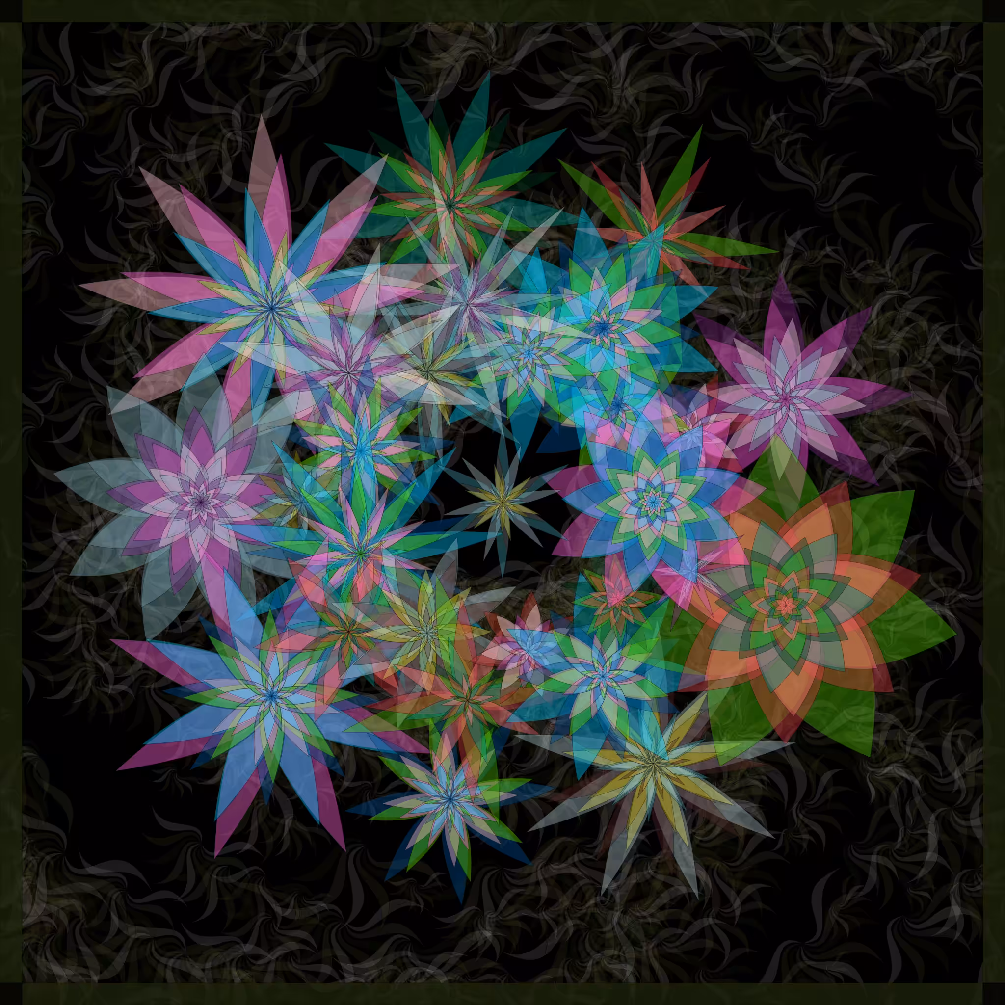 Bezier Garden #111