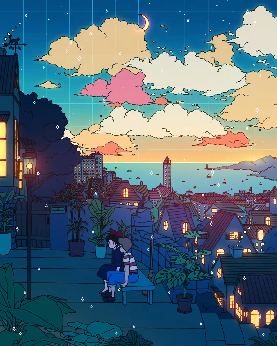 Town with an Ocean View