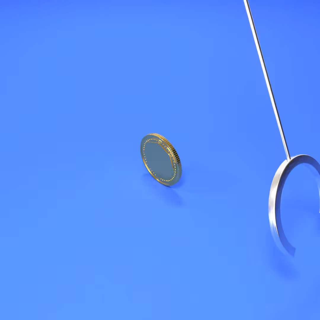Rotating coin