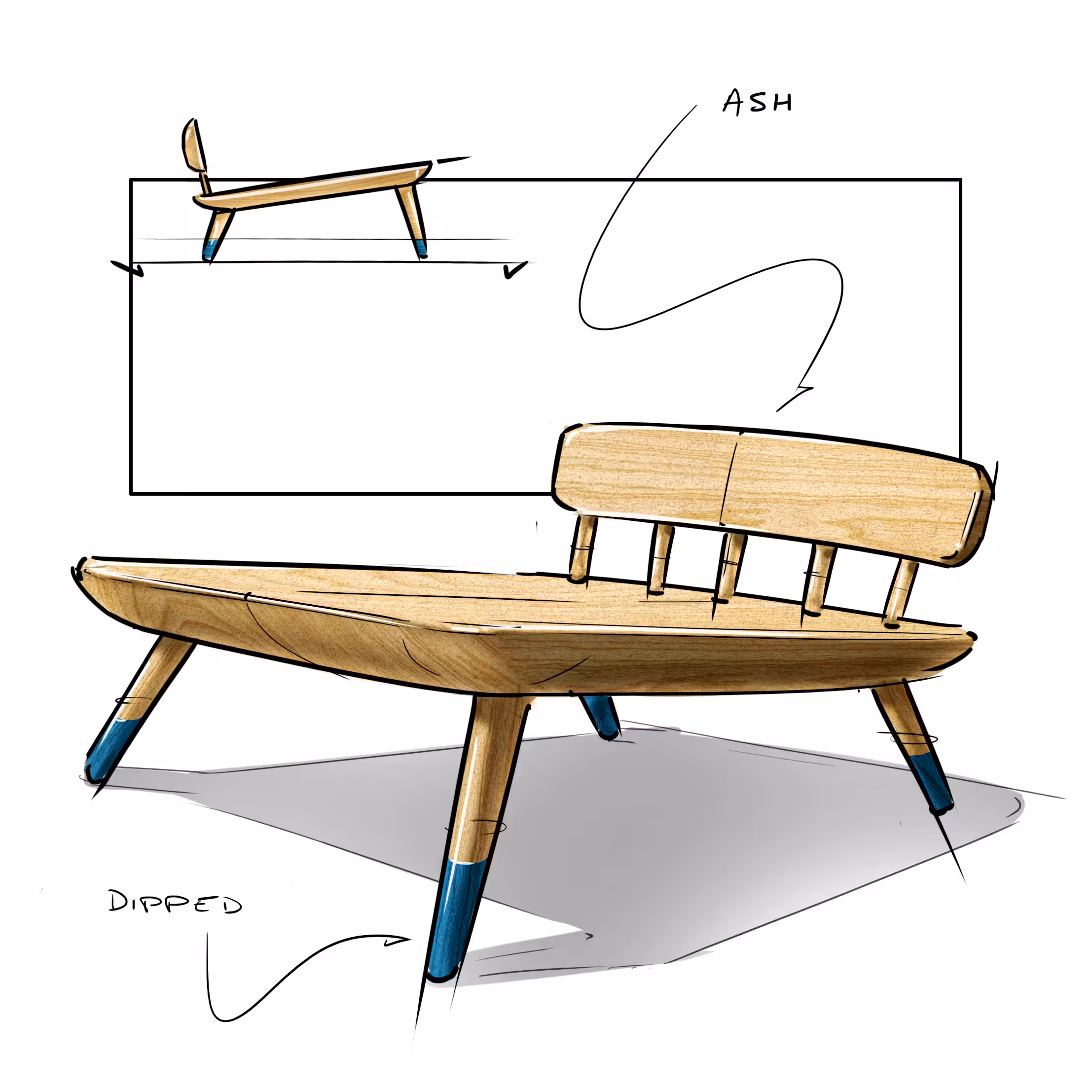 Spindle Chair #020