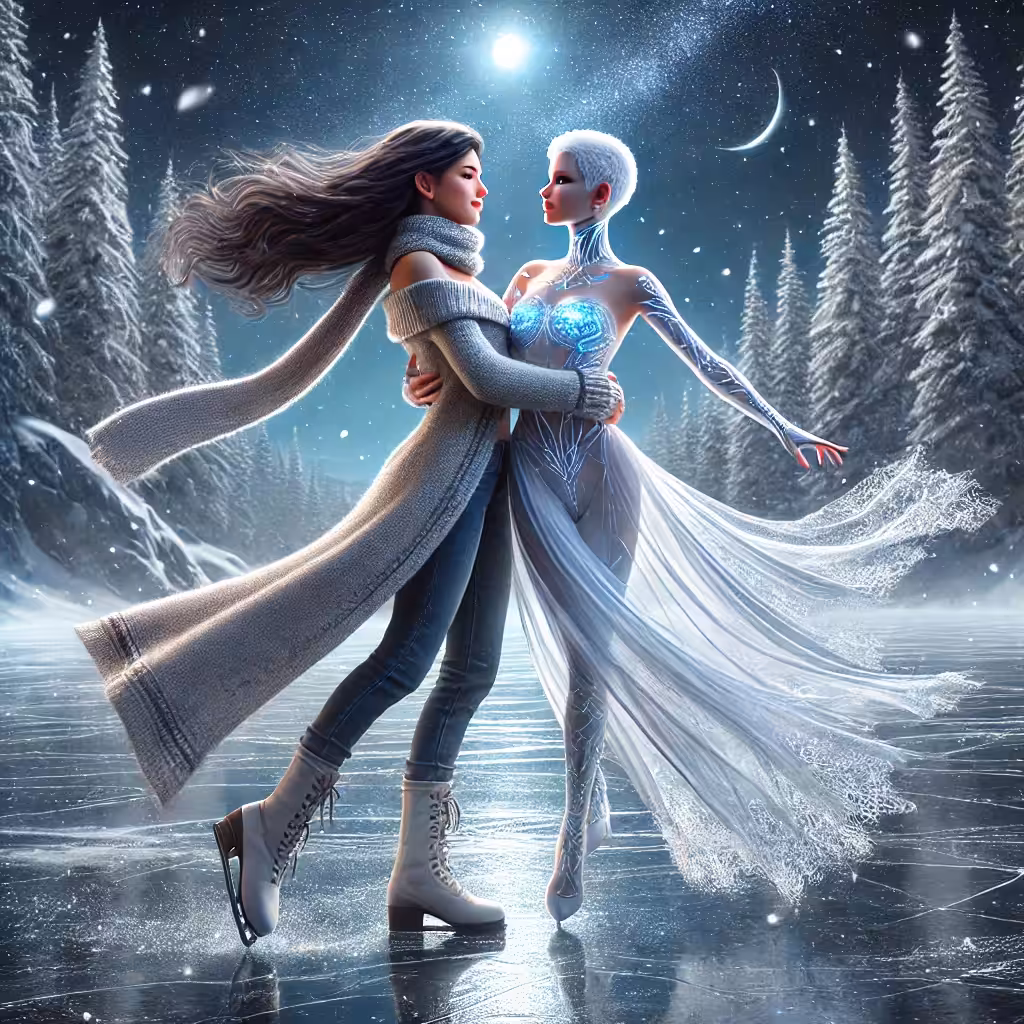 Frostfire Alchemy: The Art of AI & Human Love: Emberstorm